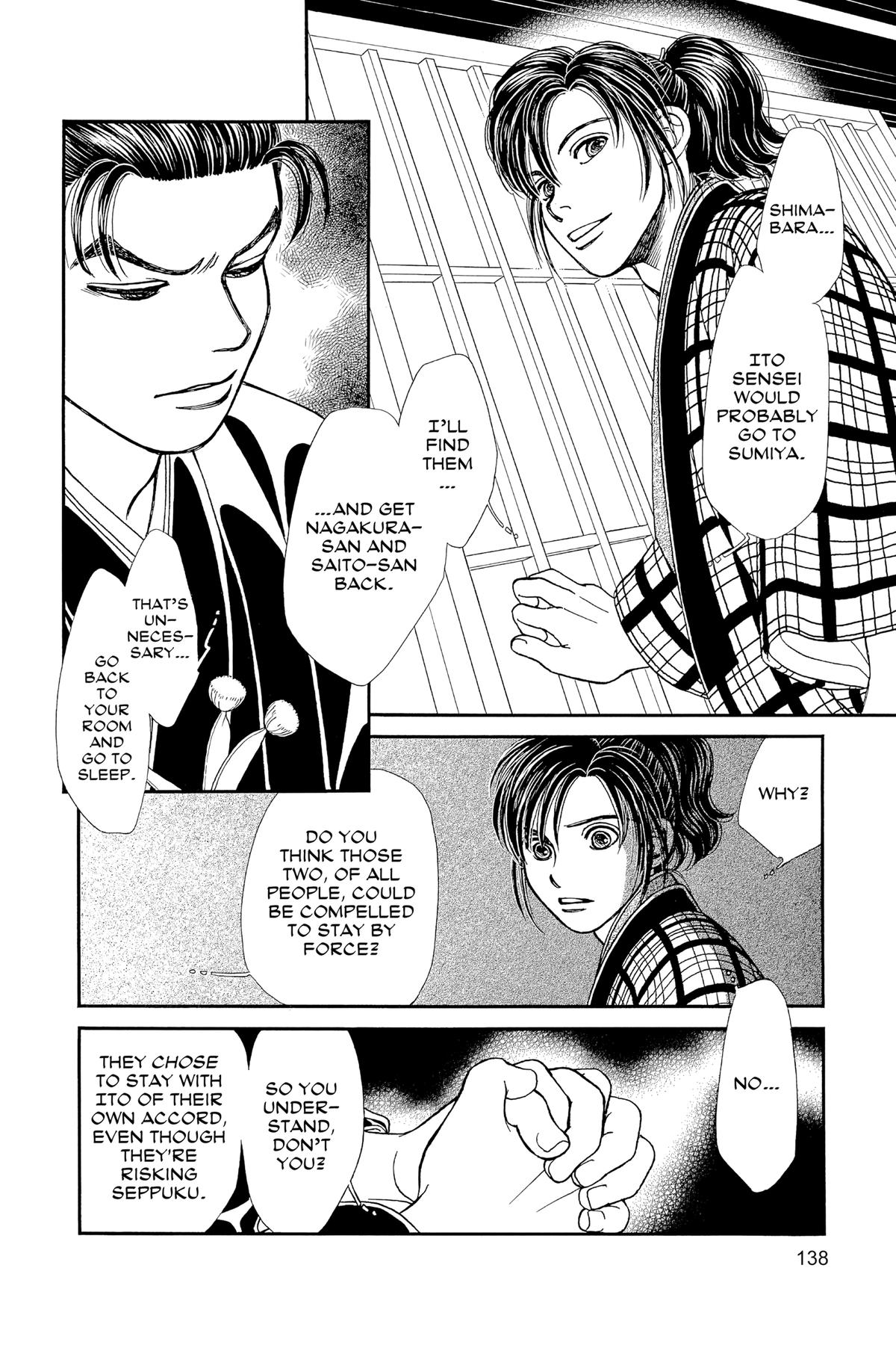 Kaze Hikaru Chapter 30 - Page 137