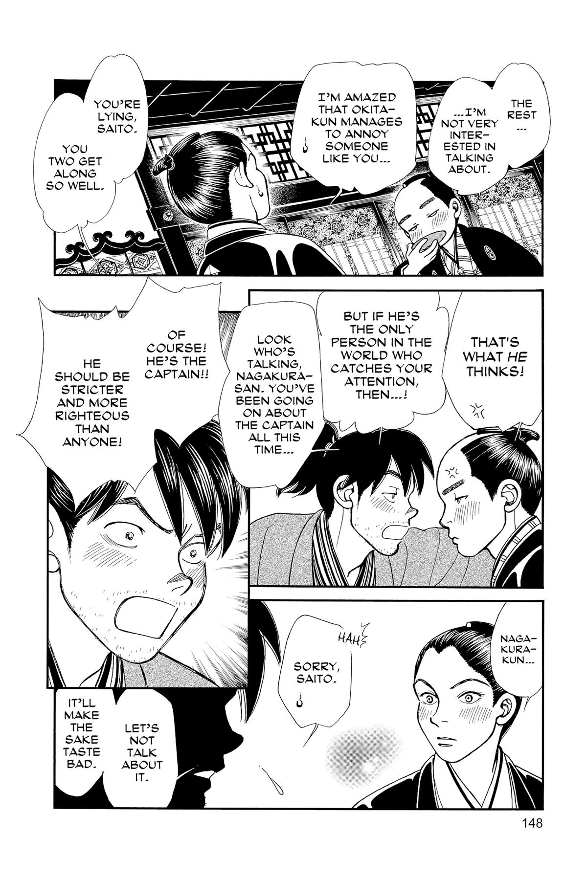 Kaze Hikaru Chapter 30 - Page 147