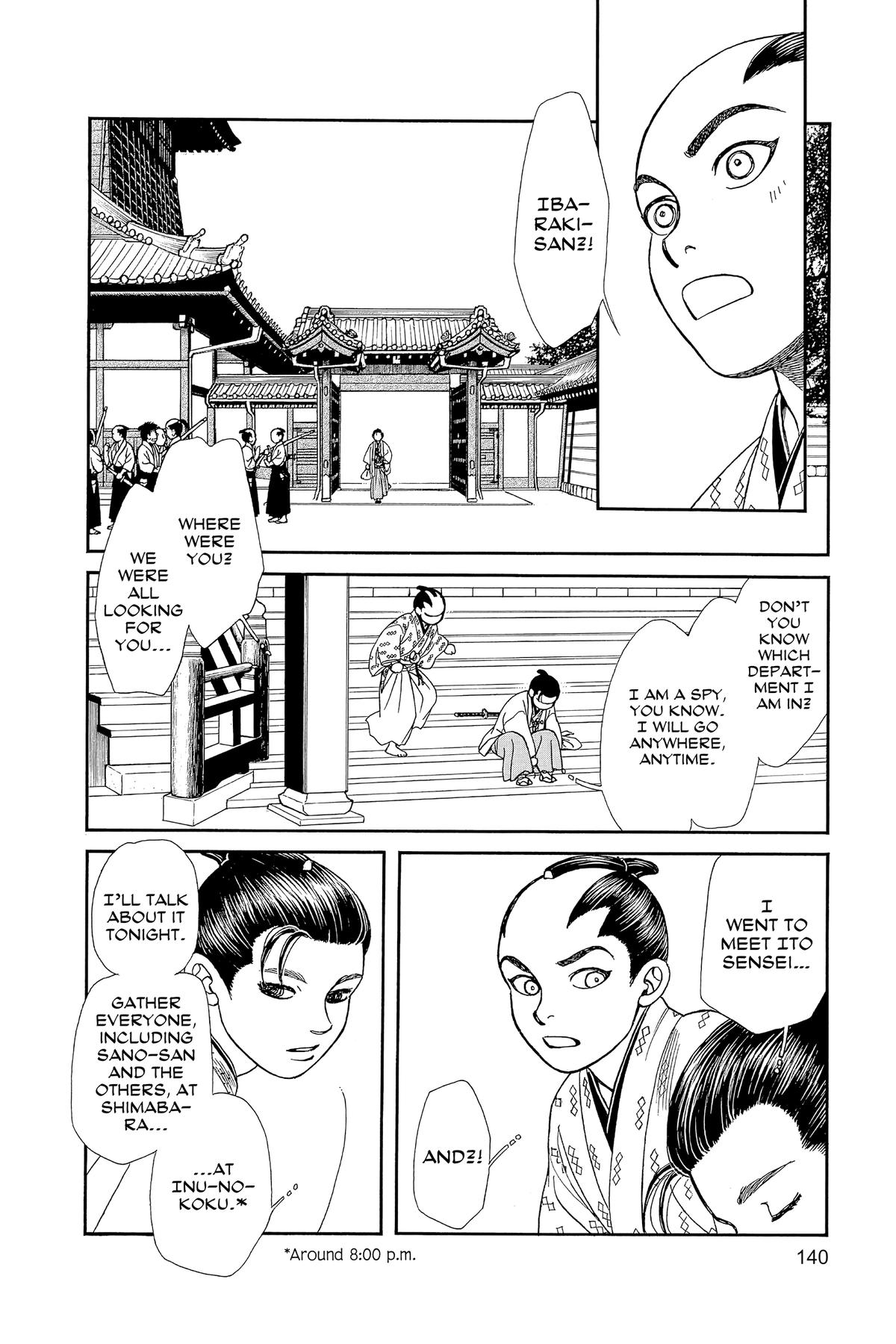 Kaze Hikaru Chapter 32 - Page 139