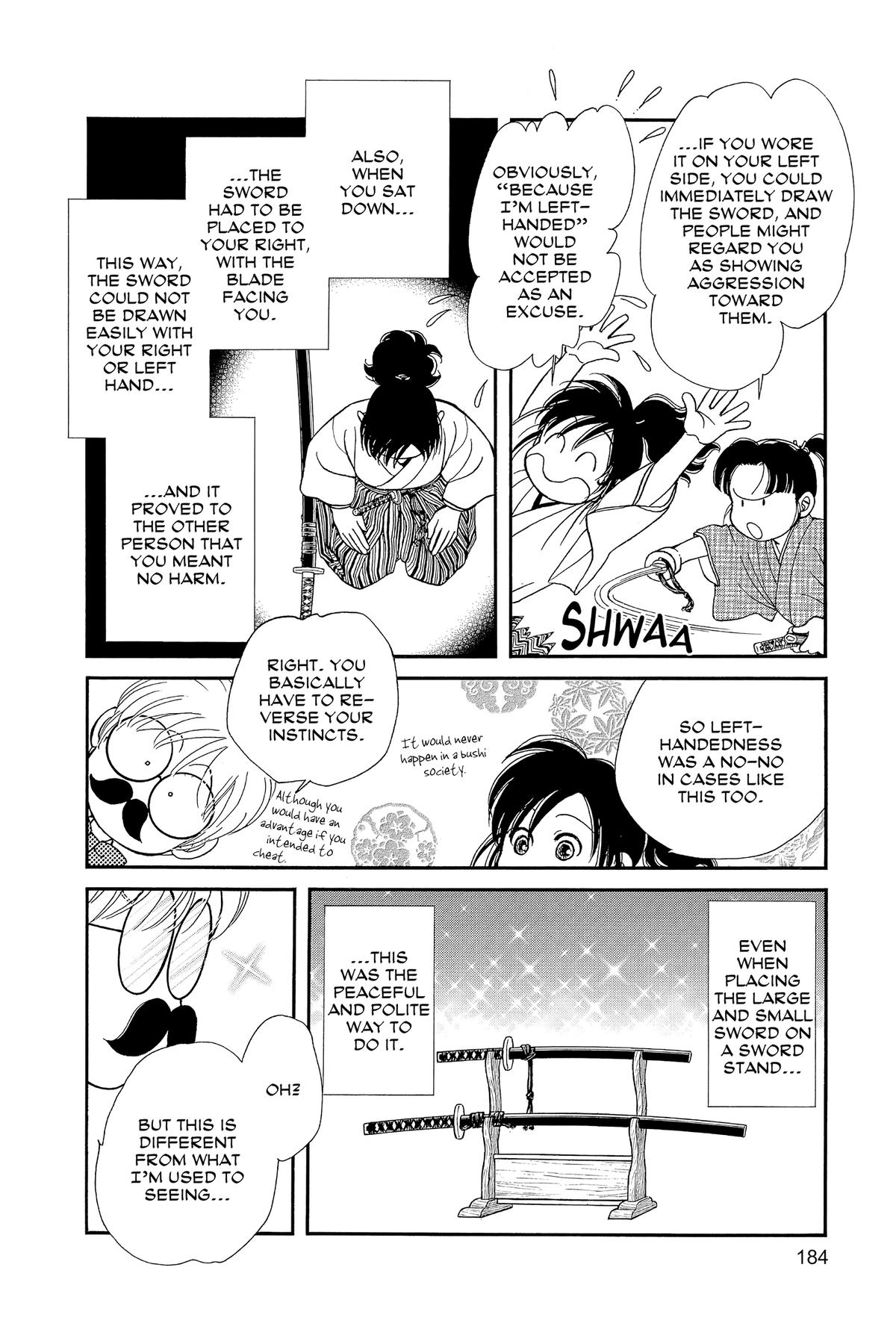 Kaze Hikaru Chapter 32 - Page 183