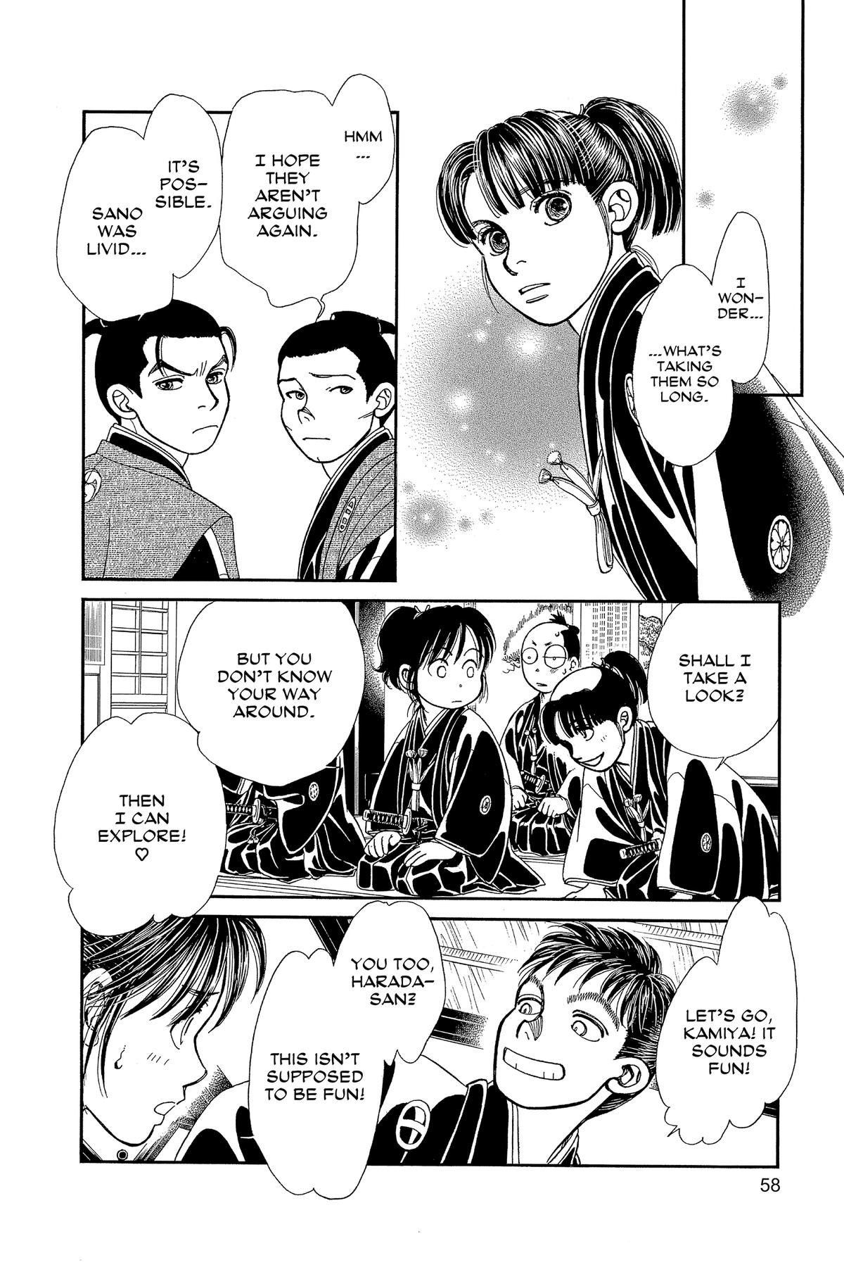 Kaze Hikaru Chapter 33 - Page 60