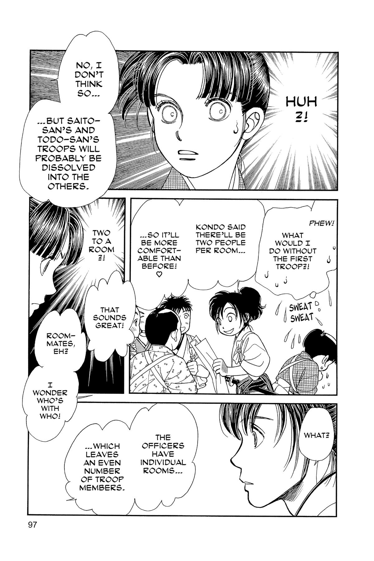 Kaze Hikaru Chapter 33 - Page 99