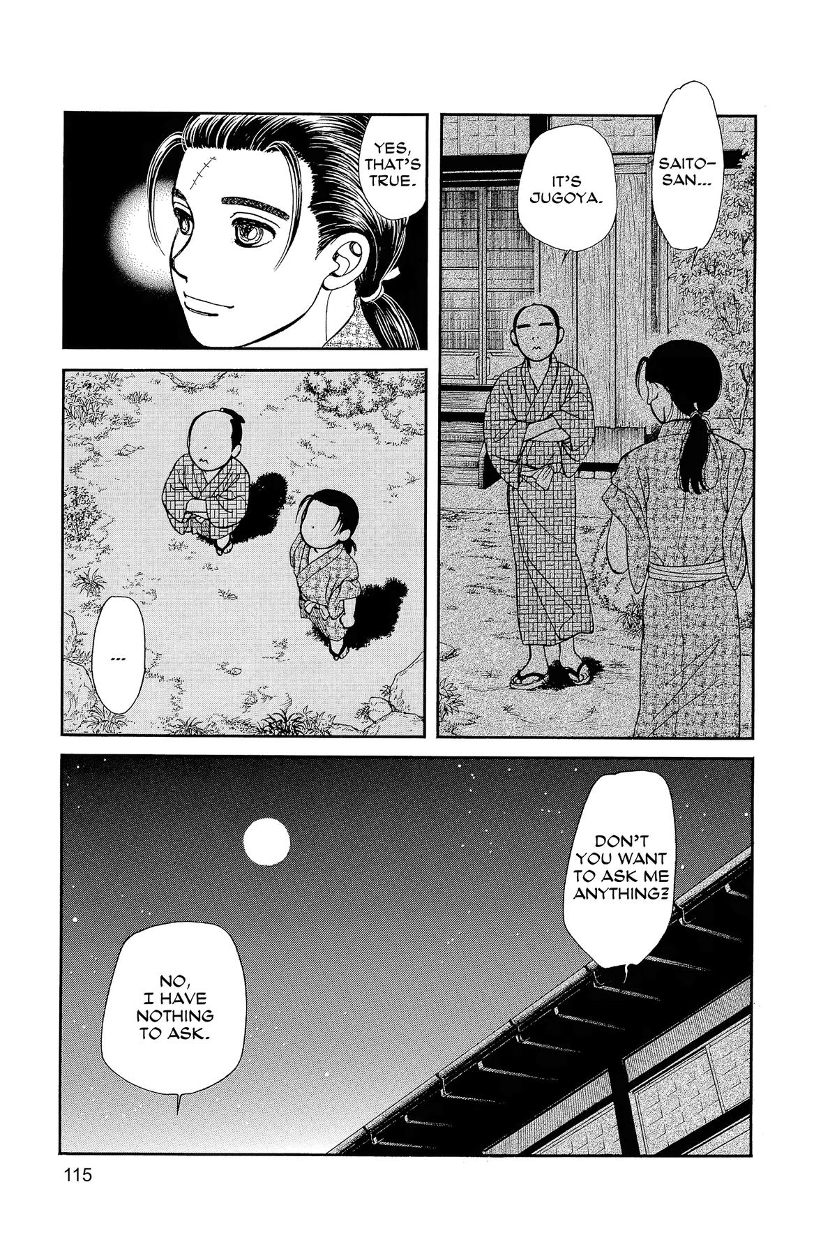 Kaze Hikaru Chapter 33 - Page 117