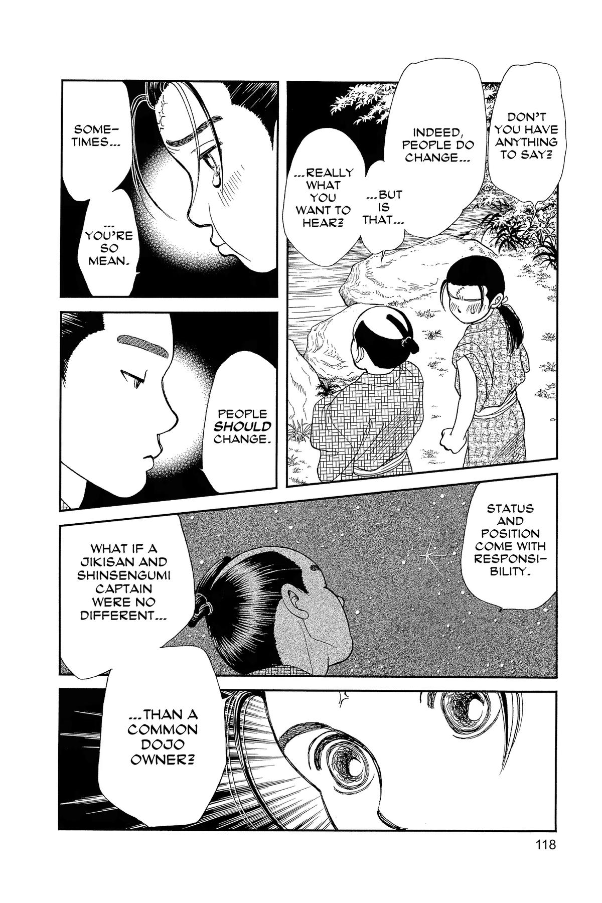 Kaze Hikaru Chapter 33 - Page 120