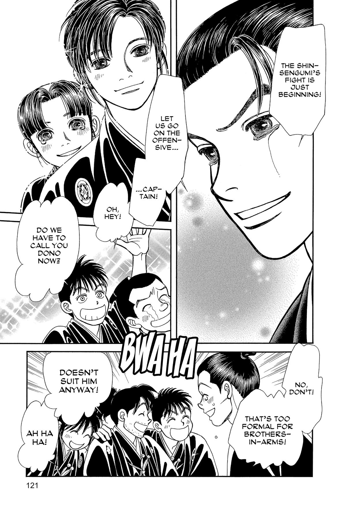 Kaze Hikaru Chapter 33 - Page 123