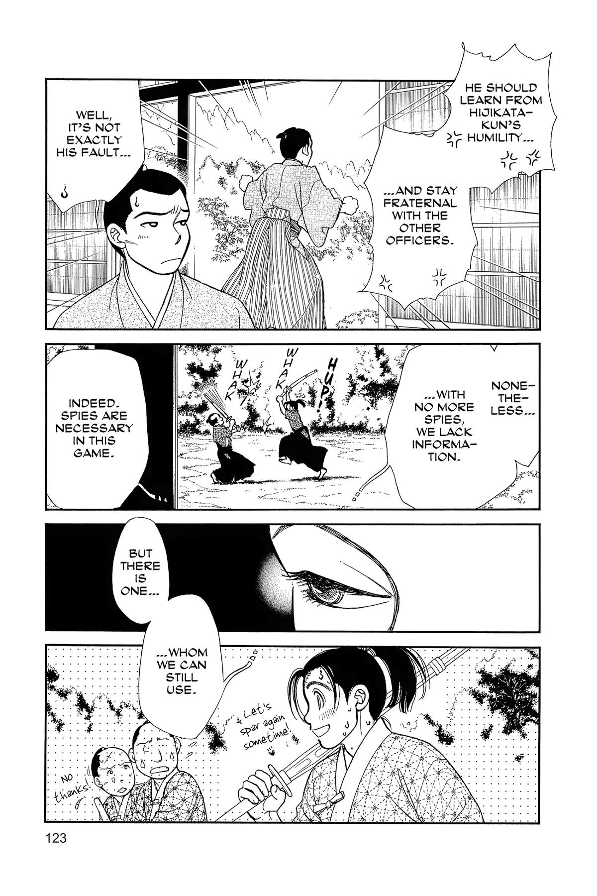 Kaze Hikaru Chapter 33 - Page 125