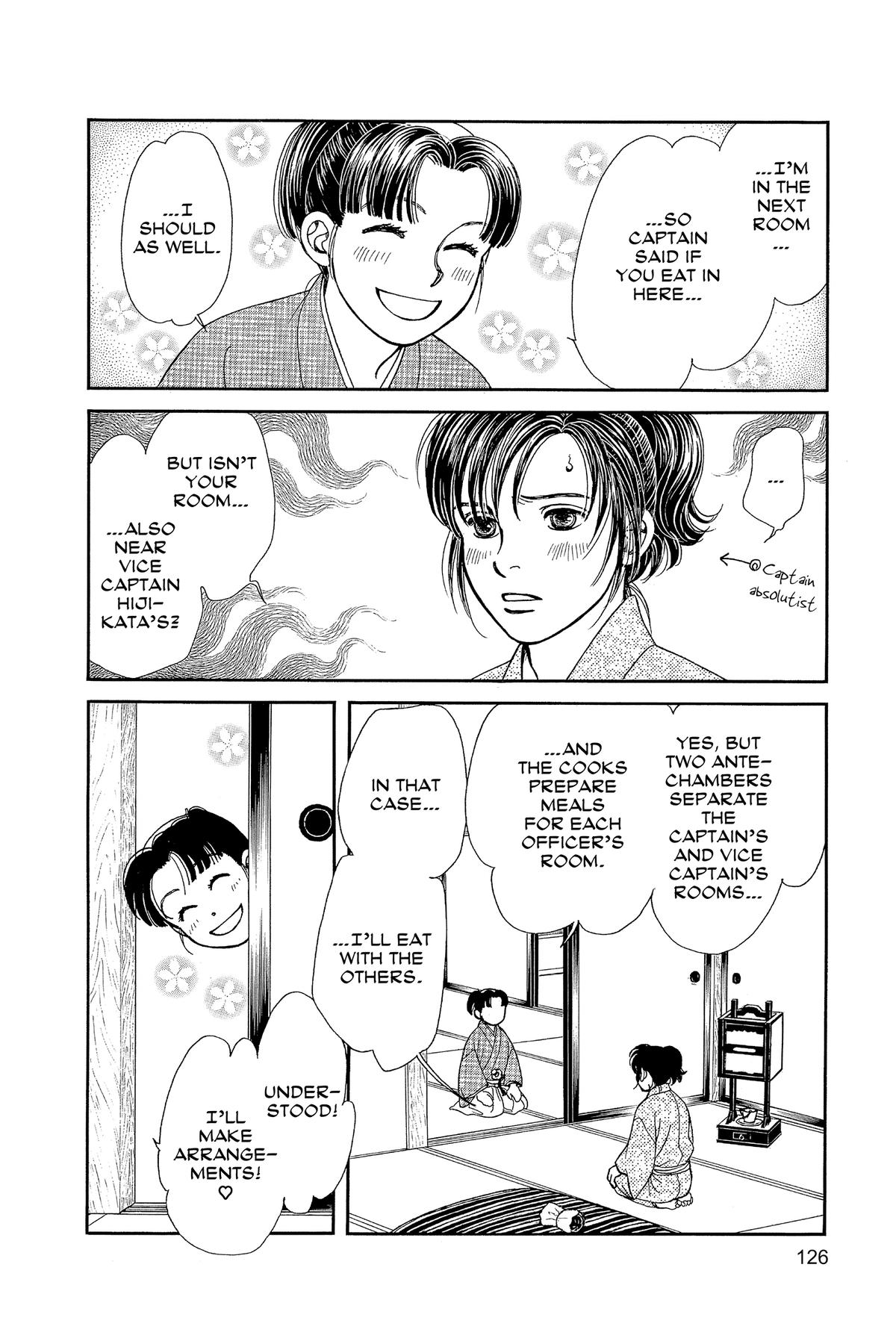 Kaze Hikaru Chapter 33 - Page 128