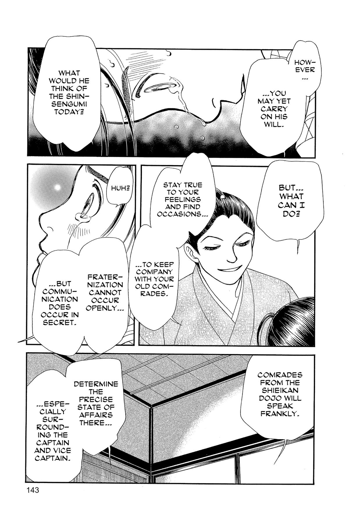 Kaze Hikaru Chapter 33 - Page 145