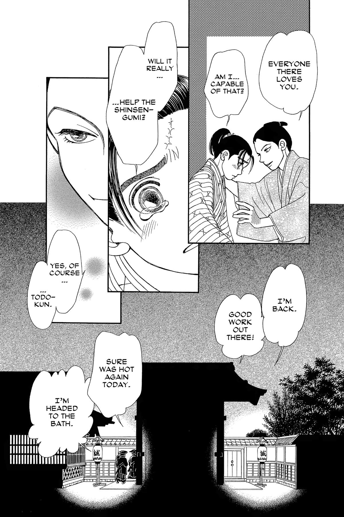 Kaze Hikaru Chapter 33 - Page 146