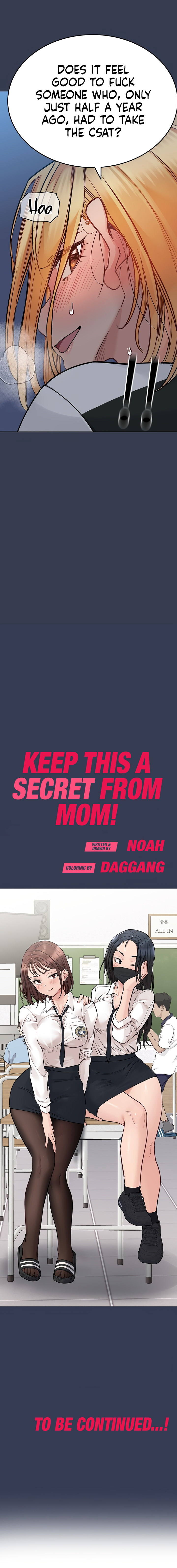 Keep it a secret from your mother Chapter 75 - Page 34