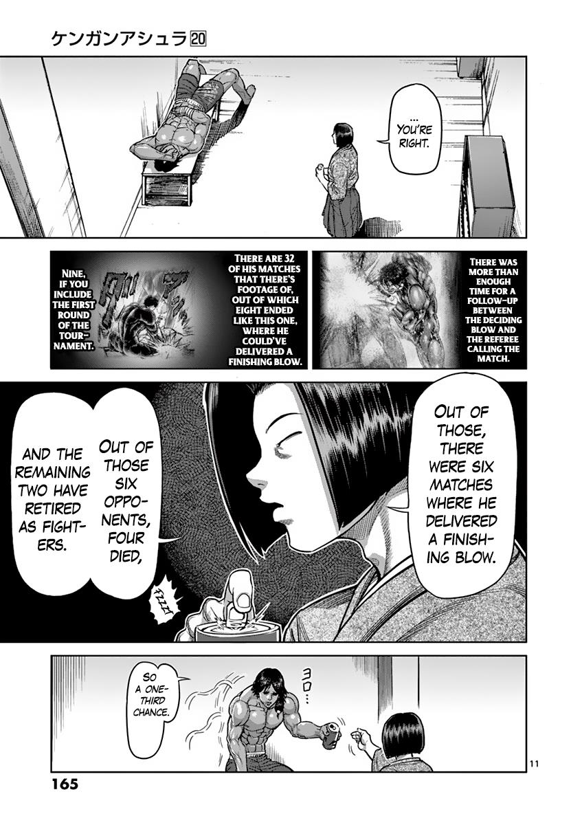 Kengan Ashura Chapter 170 - Page 11