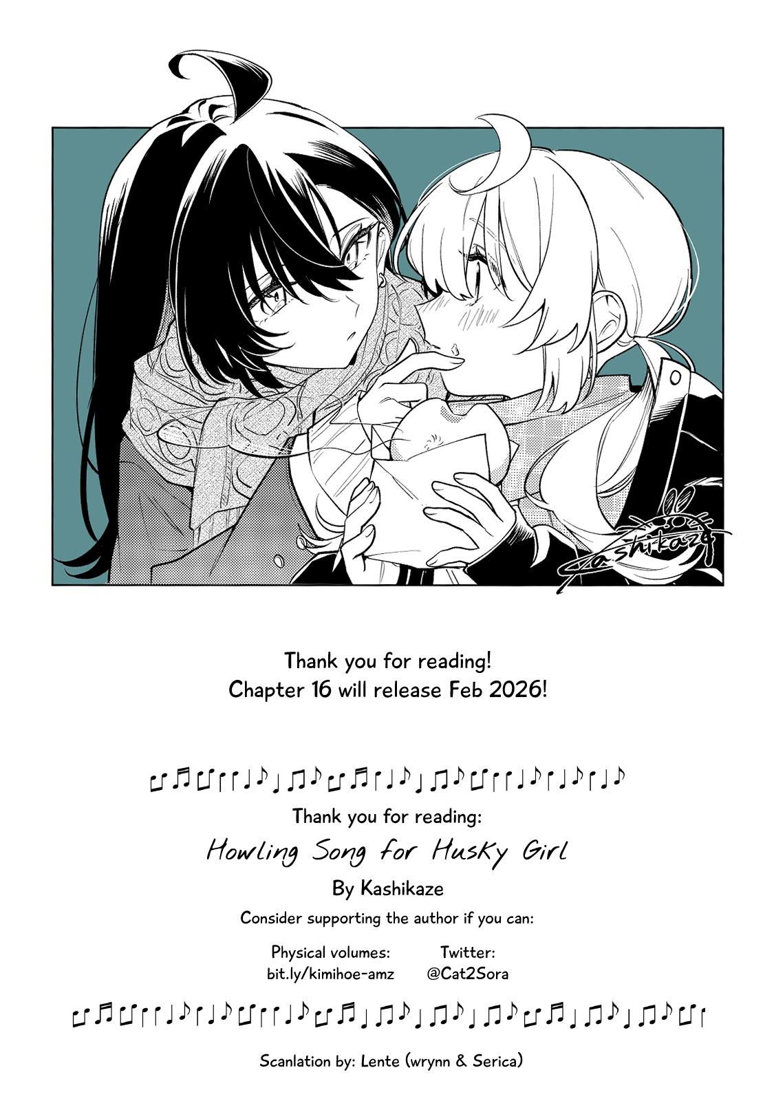 Kimi ga Hoeru Tame no Uta wo, Chapter 15 - Page 32