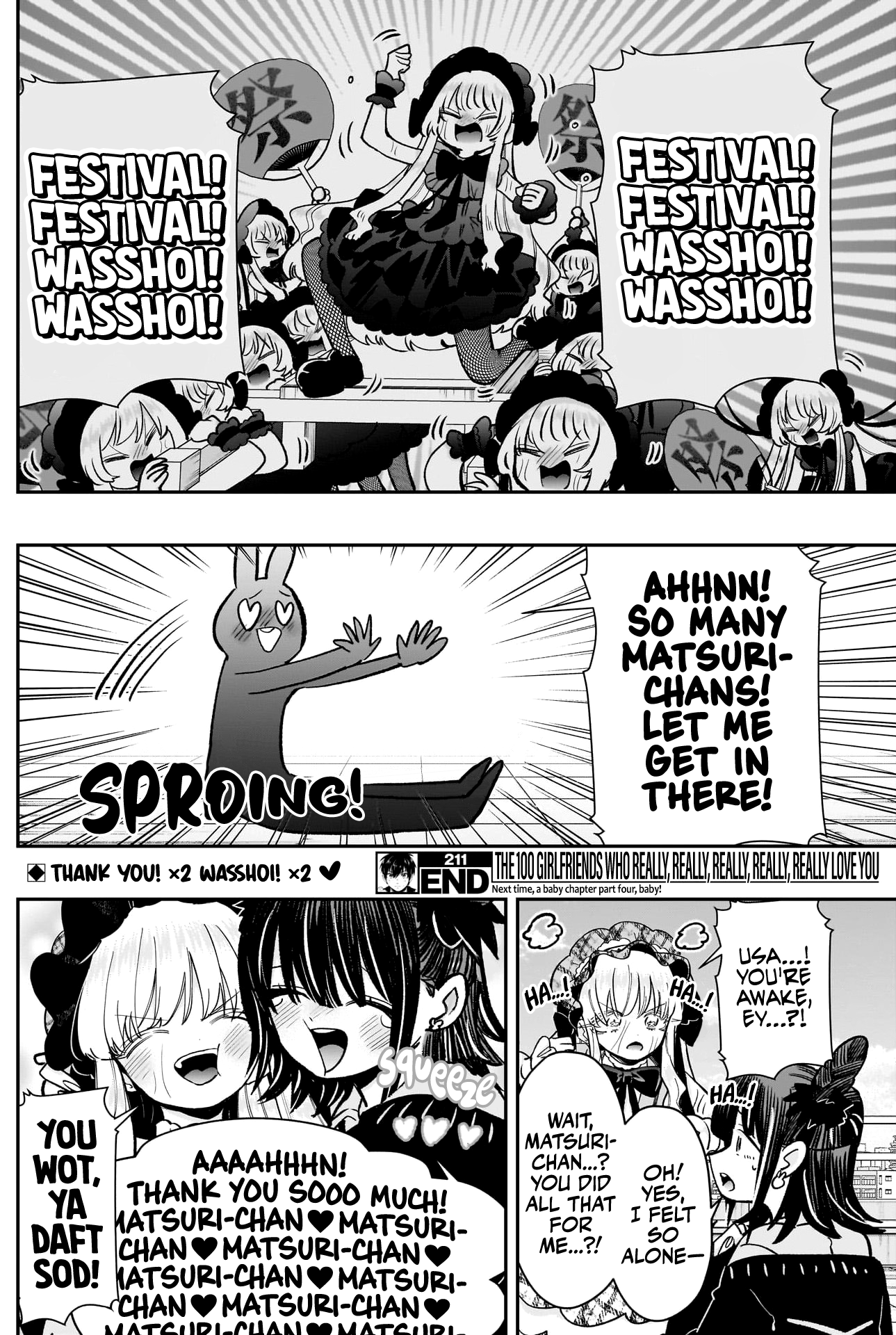 Kimi no Koto ga Dai Dai Dai Dai Daisuki na 100-nin no Kanojo Chapter 211 - Page 21