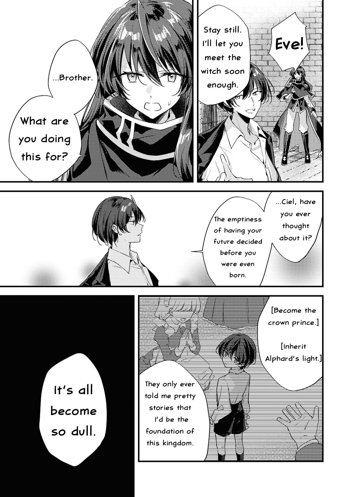 Kiraware Majo Reijou to Dansou Ouji no Kon'yaku Chapter 14 - Page 5