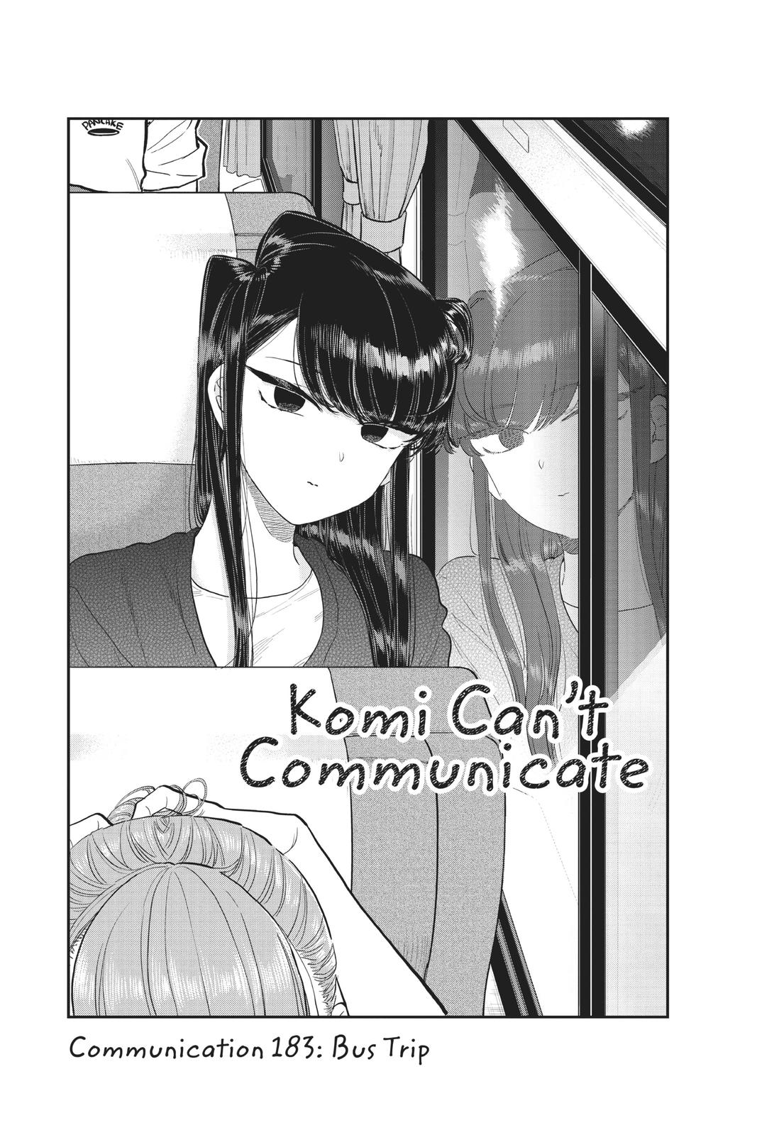 Komi Can’t Communicate Chapter 183 - Page 5