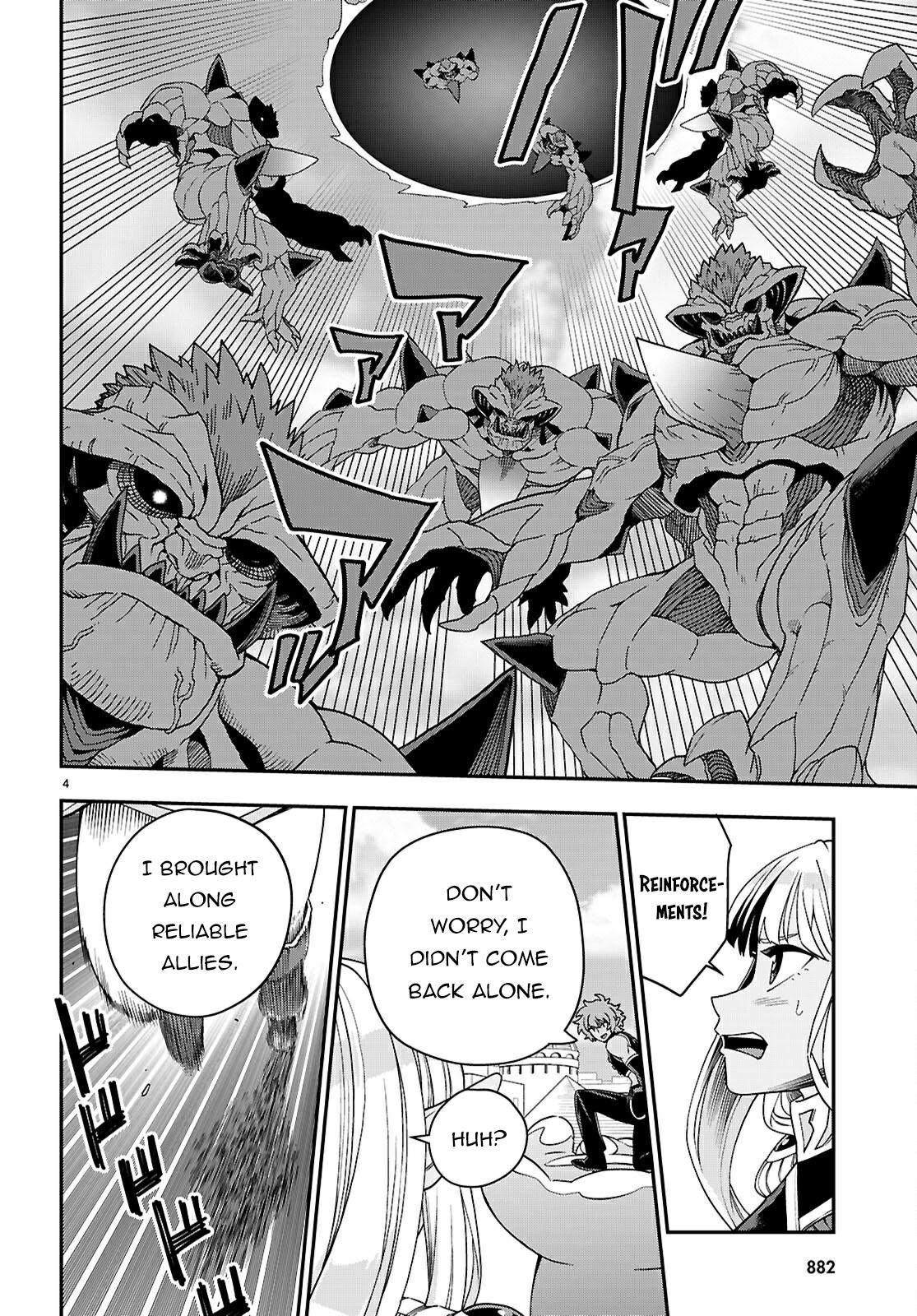 Konjiki no Word Master - Yuusha Yonin ni Makikomareta Unique Cheat Chapter 122 - Page 5