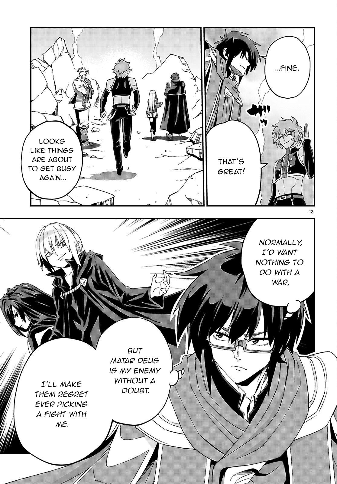 Konjiki no Word Master - Yuusha Yonin ni Makikomareta Unique Cheat Chapter 123 - Page 13