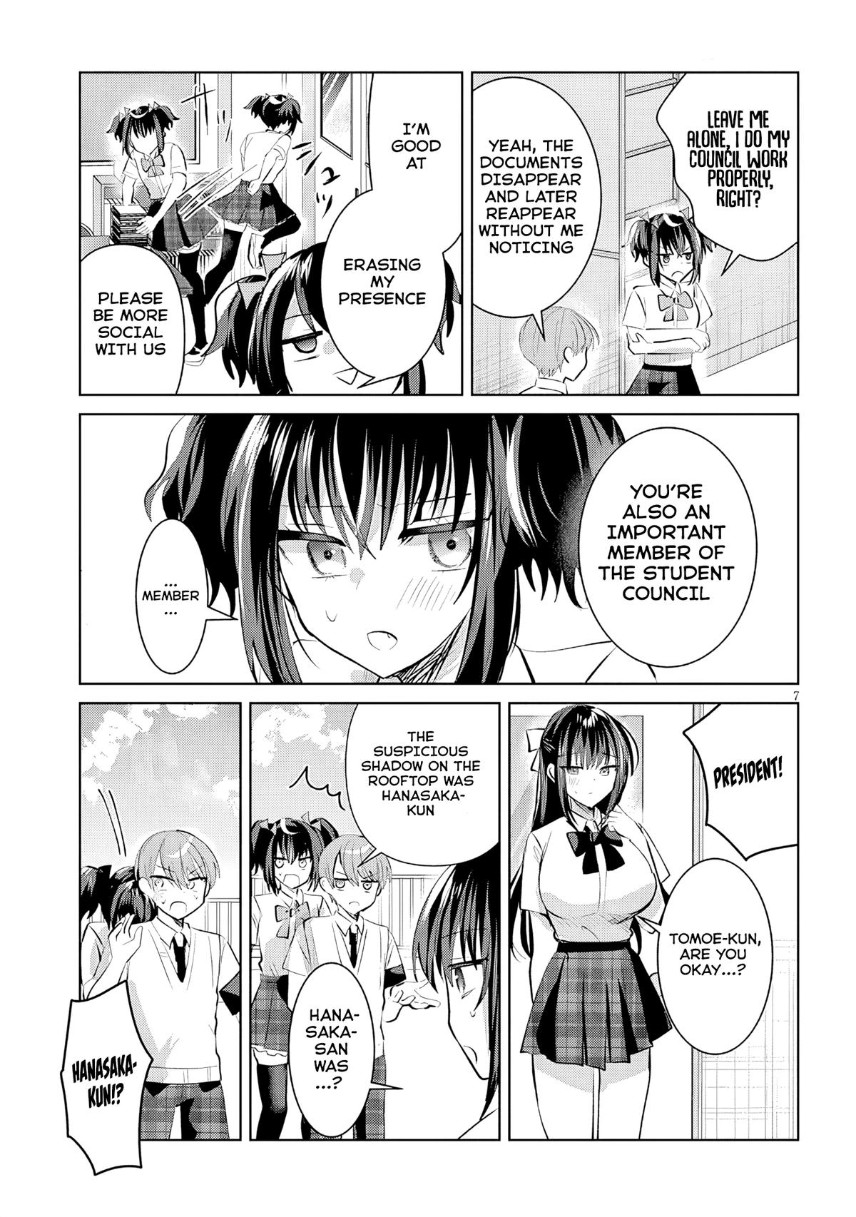 Kotowarenai Kaichou wa Tomoe-kun ni Dake shite Agetai Chapter 17 - Page 8