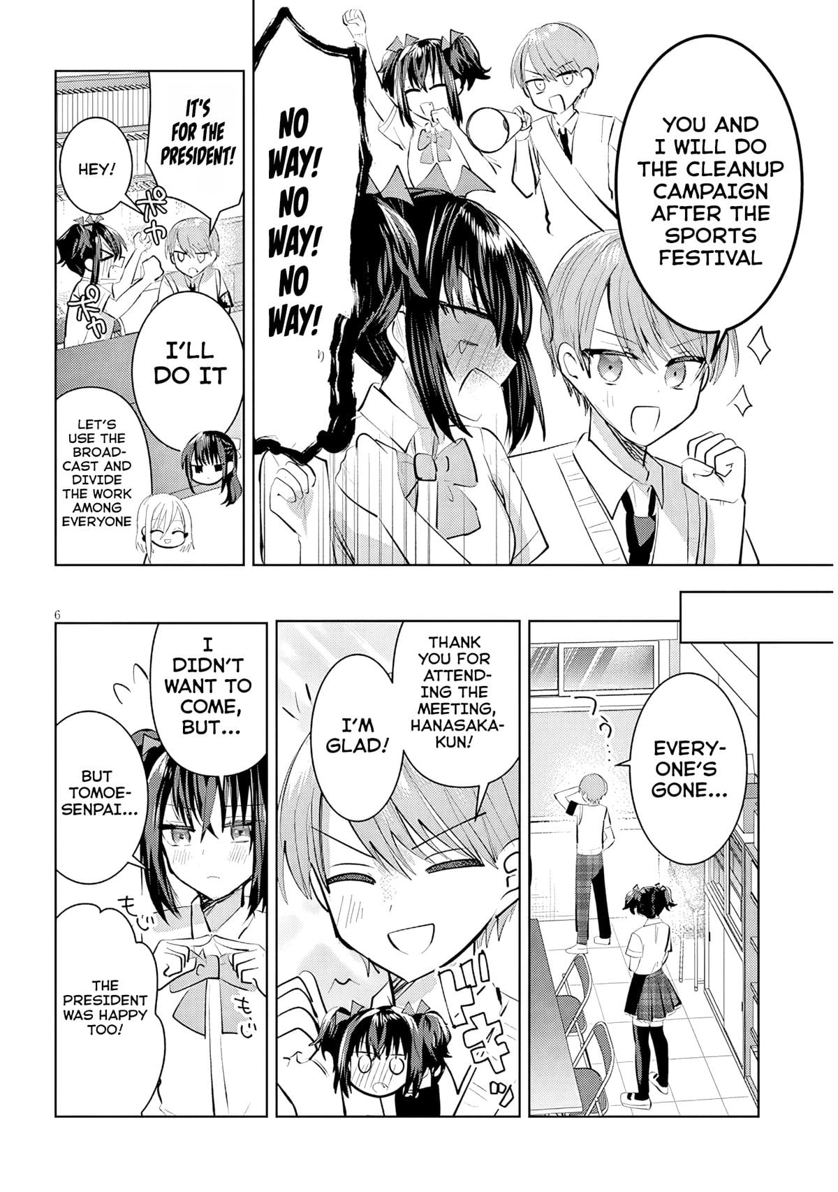 Kotowarenai Kaichou wa Tomoe-kun ni Dake shite Agetai Chapter 18 - Page 7