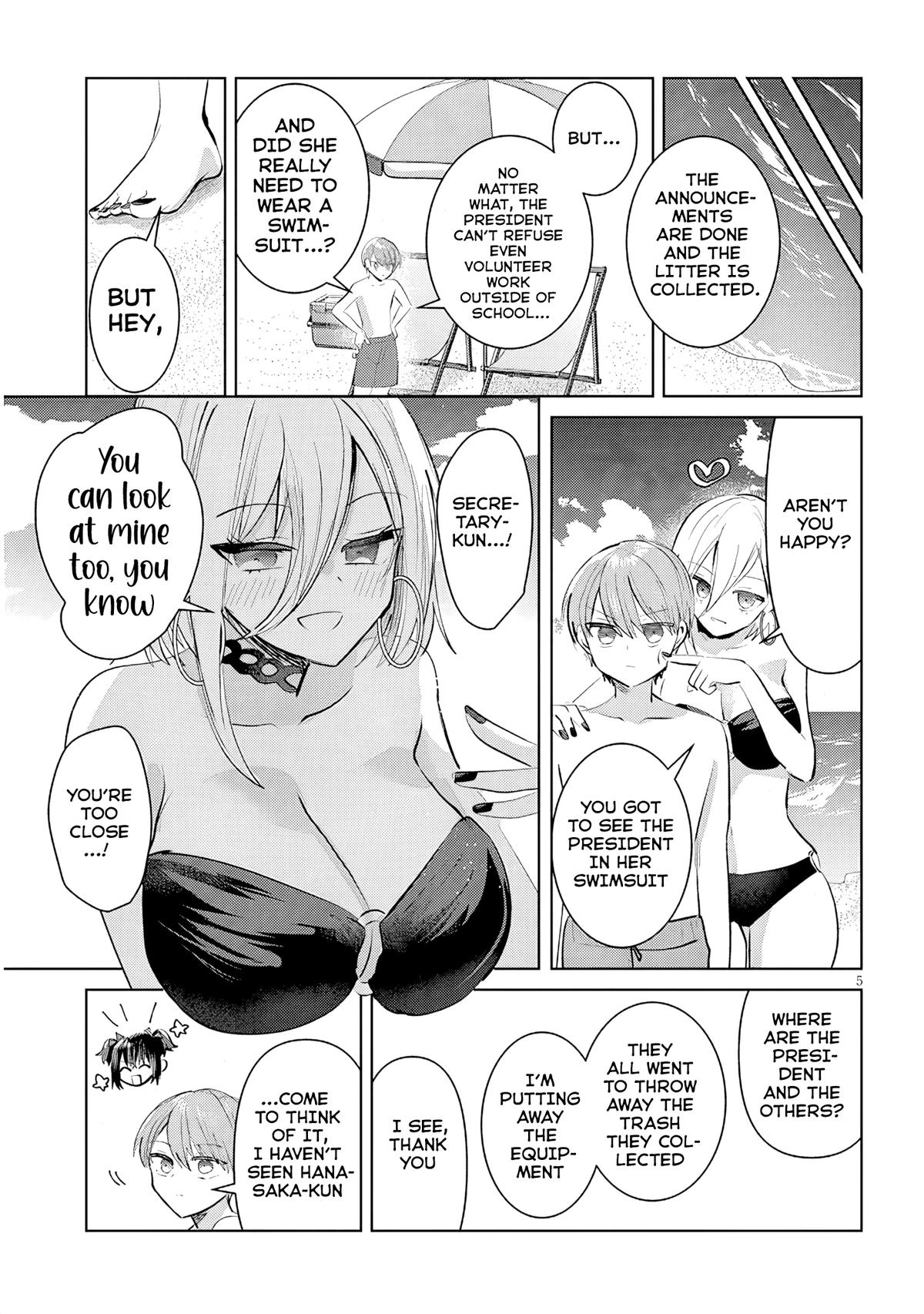 Kotowarenai Kaichou wa Tomoe-kun ni Dake shite Agetai Chapter 19 - Page 6