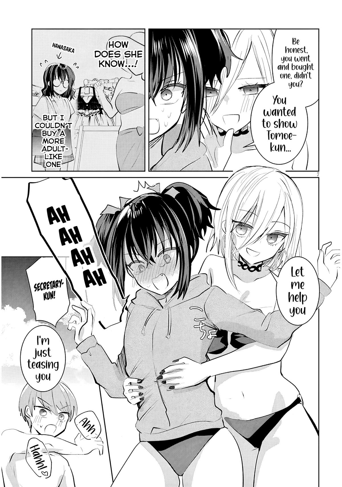 Kotowarenai Kaichou wa Tomoe-kun ni Dake shite Agetai Chapter 19 - Page 8