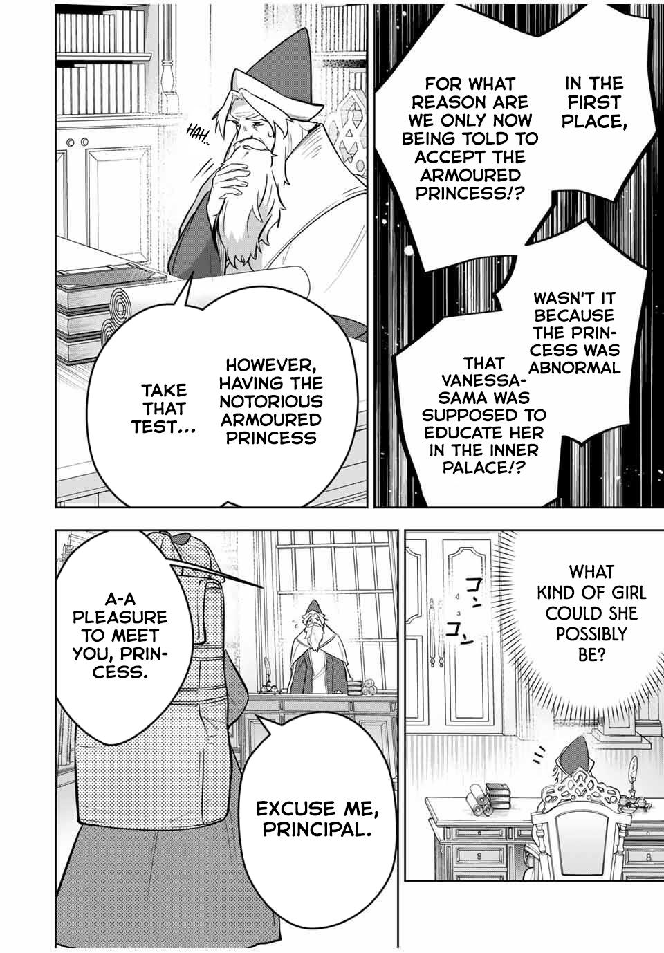 Koujo Tensei: Densetsu no Dai Madoushi (♂), Hime Kishi to Narite Densetsu no Reijou Kishidan o Tsukuri Musou Suru Chapter 9 - Page 4