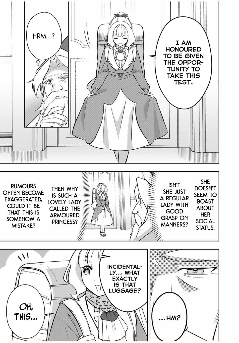 Koujo Tensei: Densetsu no Dai Madoushi (♂), Hime Kishi to Narite Densetsu no Reijou Kishidan o Tsukuri Musou Suru Chapter 9 - Page 5