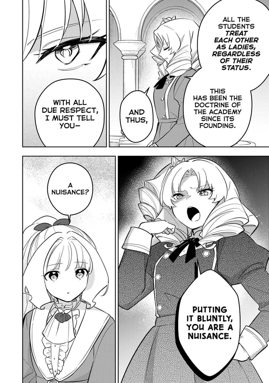 Koujo Tensei: Densetsu no Dai Madoushi (♂), Hime Kishi to Narite Densetsu no Reijou Kishidan o Tsukuri Musou Suru Chapter 10 - Page 10