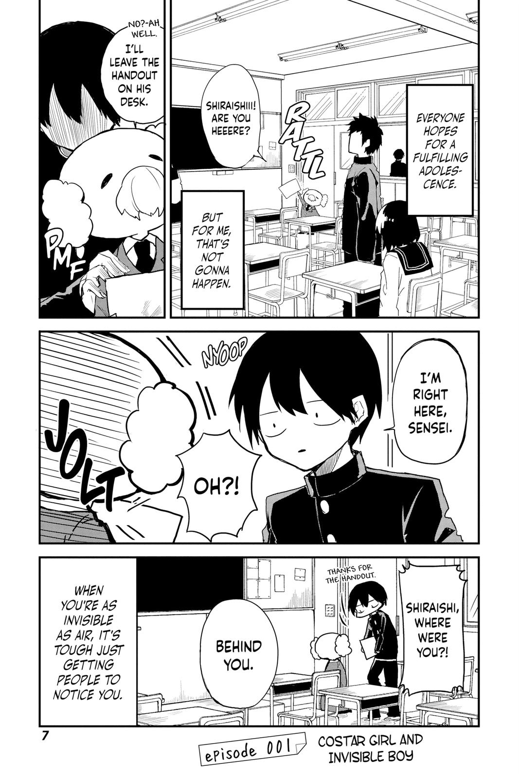 Kubo Won't Let Me Be Invisible Chapter 1 - Page 7