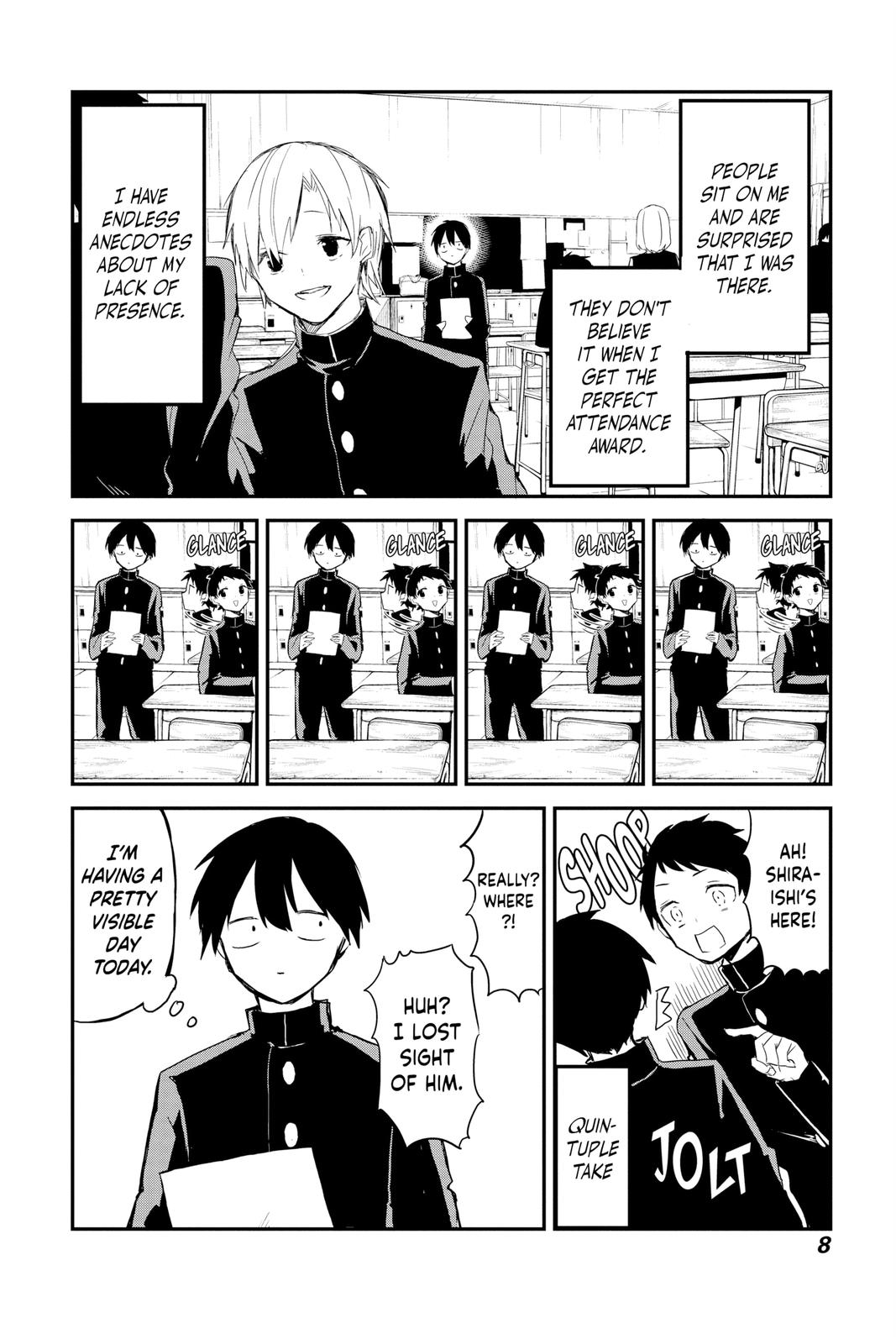 Kubo Won't Let Me Be Invisible Chapter 1 - Page 8