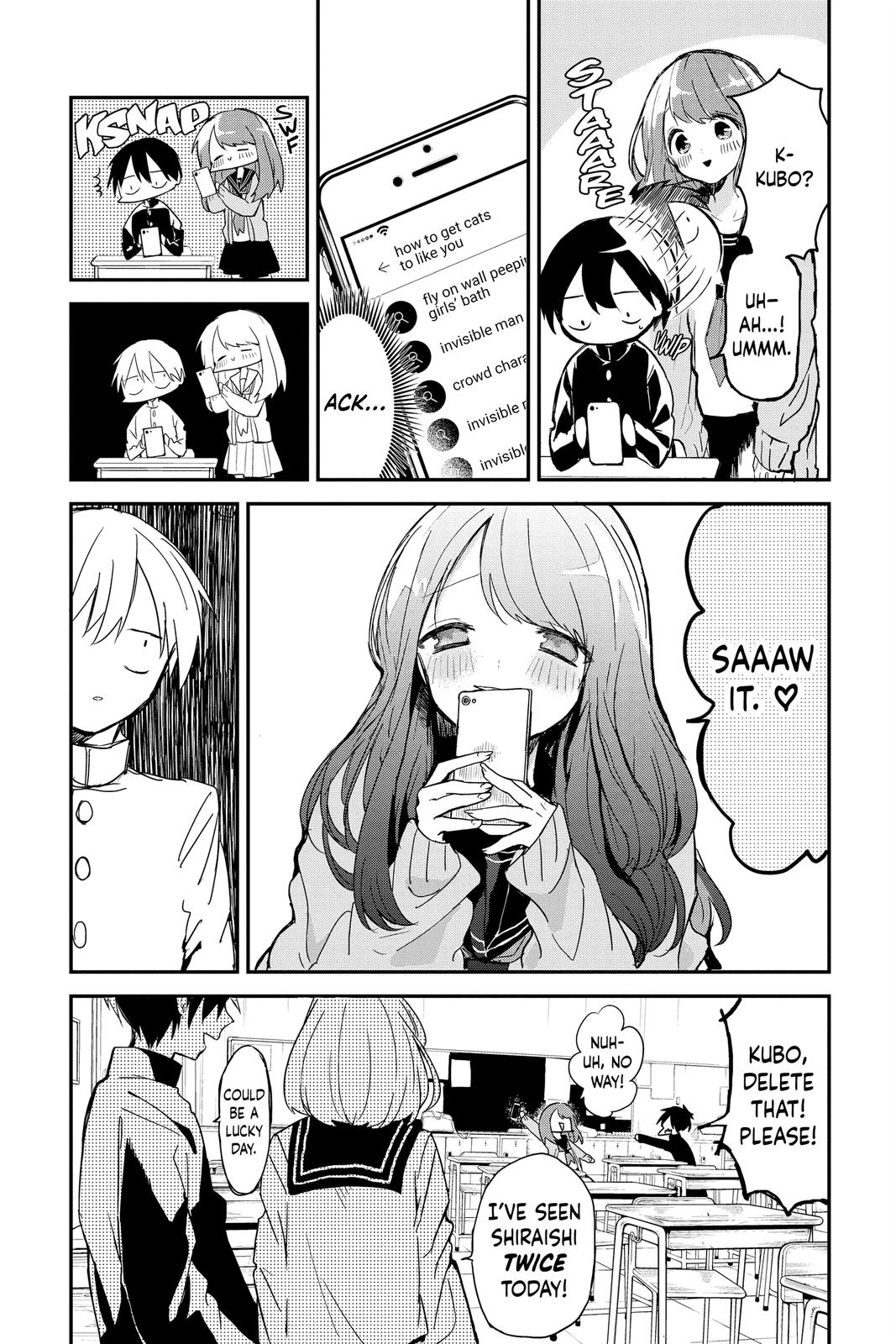 Kubo Won't Let Me Be Invisible Chapter 1 - Page 11