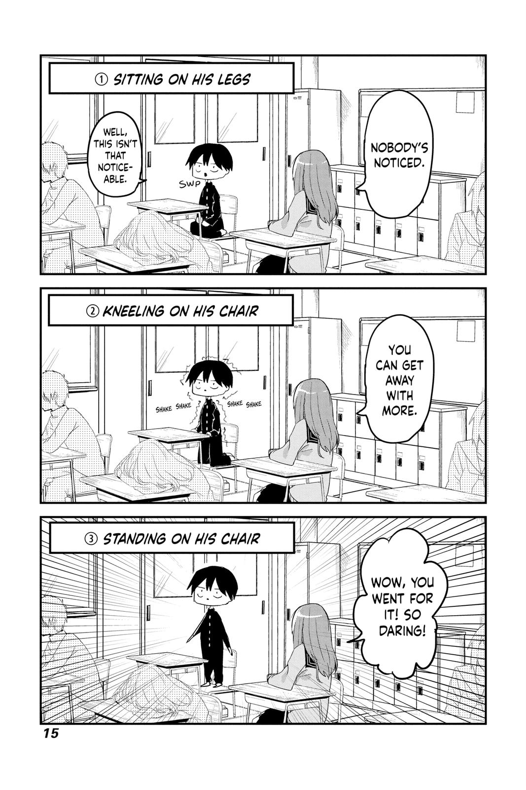 Kubo Won't Let Me Be Invisible Chapter 1 - Page 15