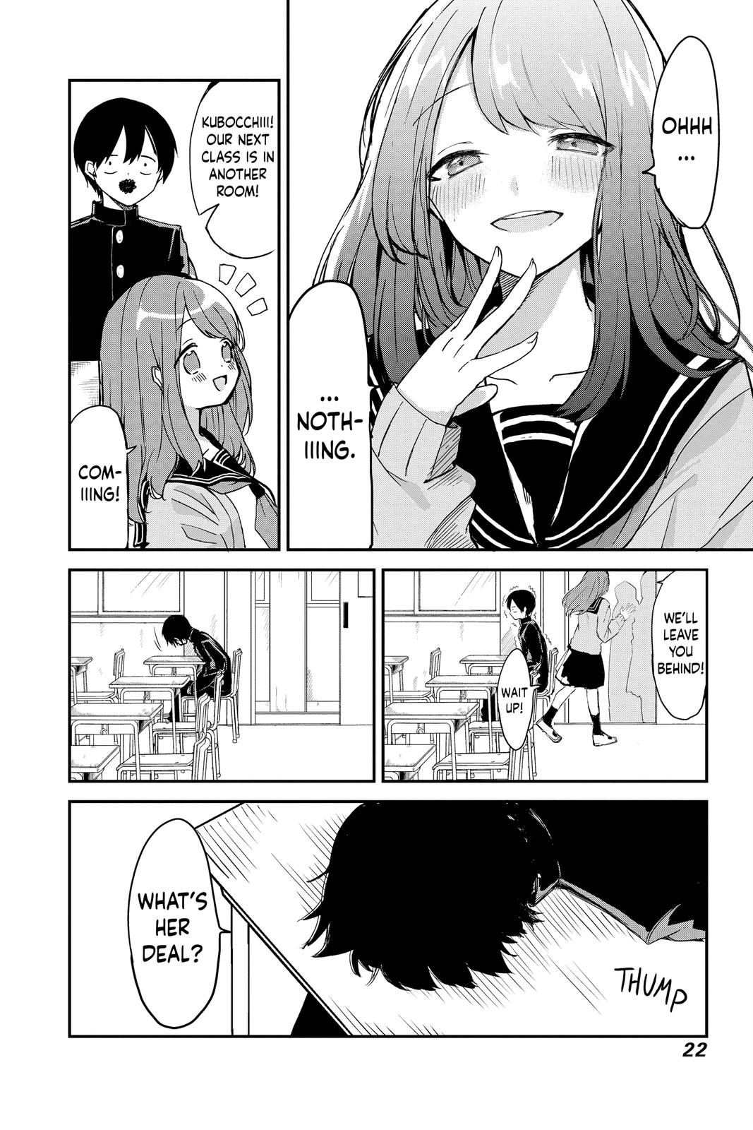 Kubo Won't Let Me Be Invisible Chapter 1 - Page 22