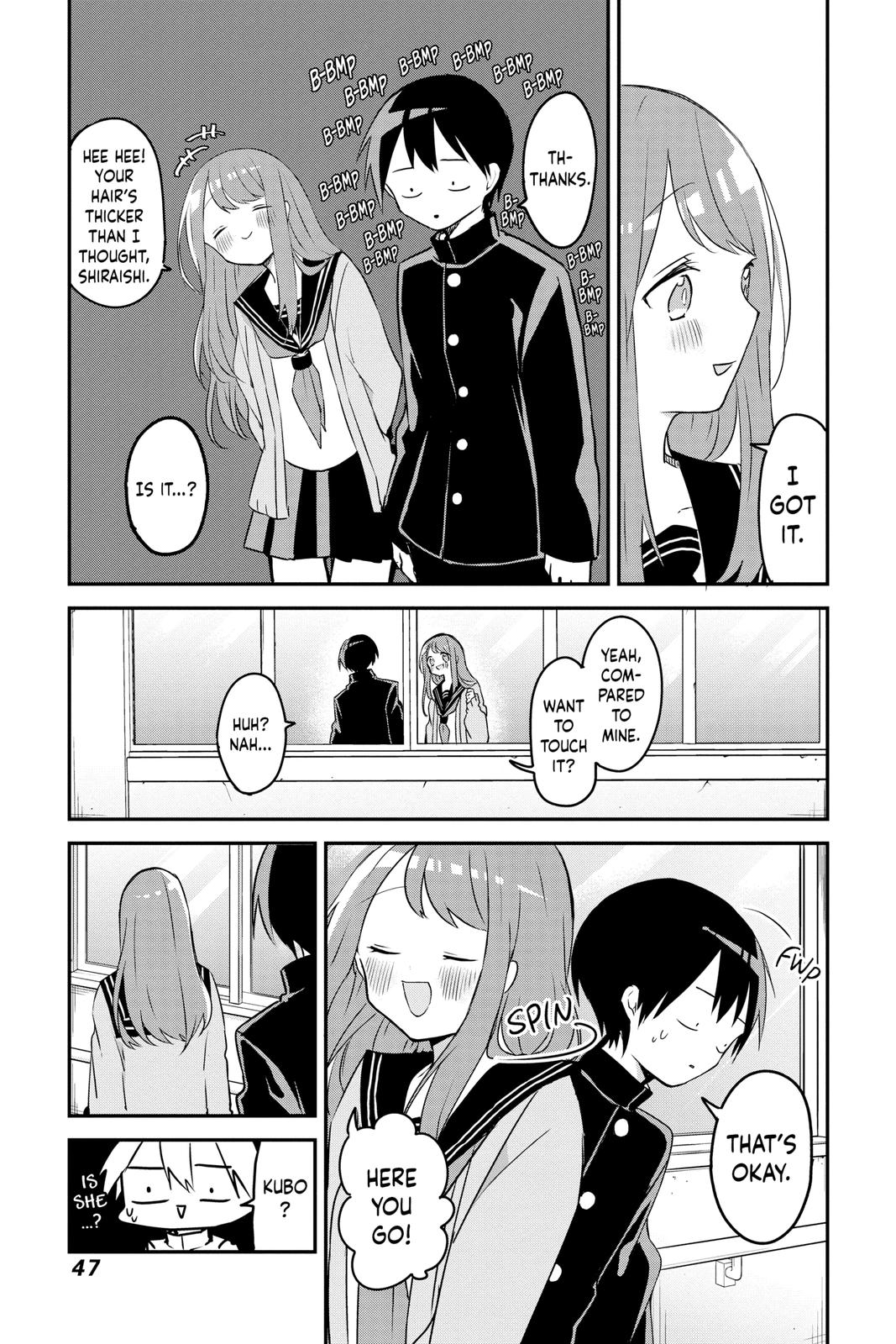 Kubo Won't Let Me Be Invisible Chapter 36 - Page 5