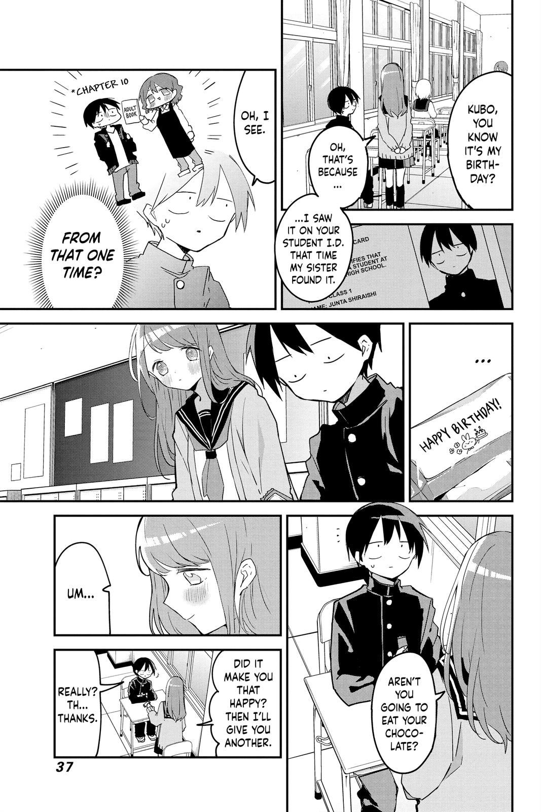 Kubo Won't Let Me Be Invisible Chapter 47 - Page 5