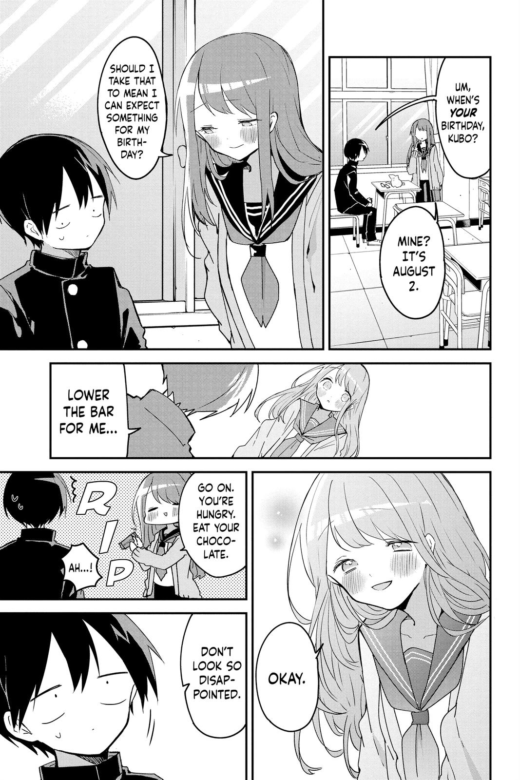 Kubo Won't Let Me Be Invisible Chapter 47 - Page 9