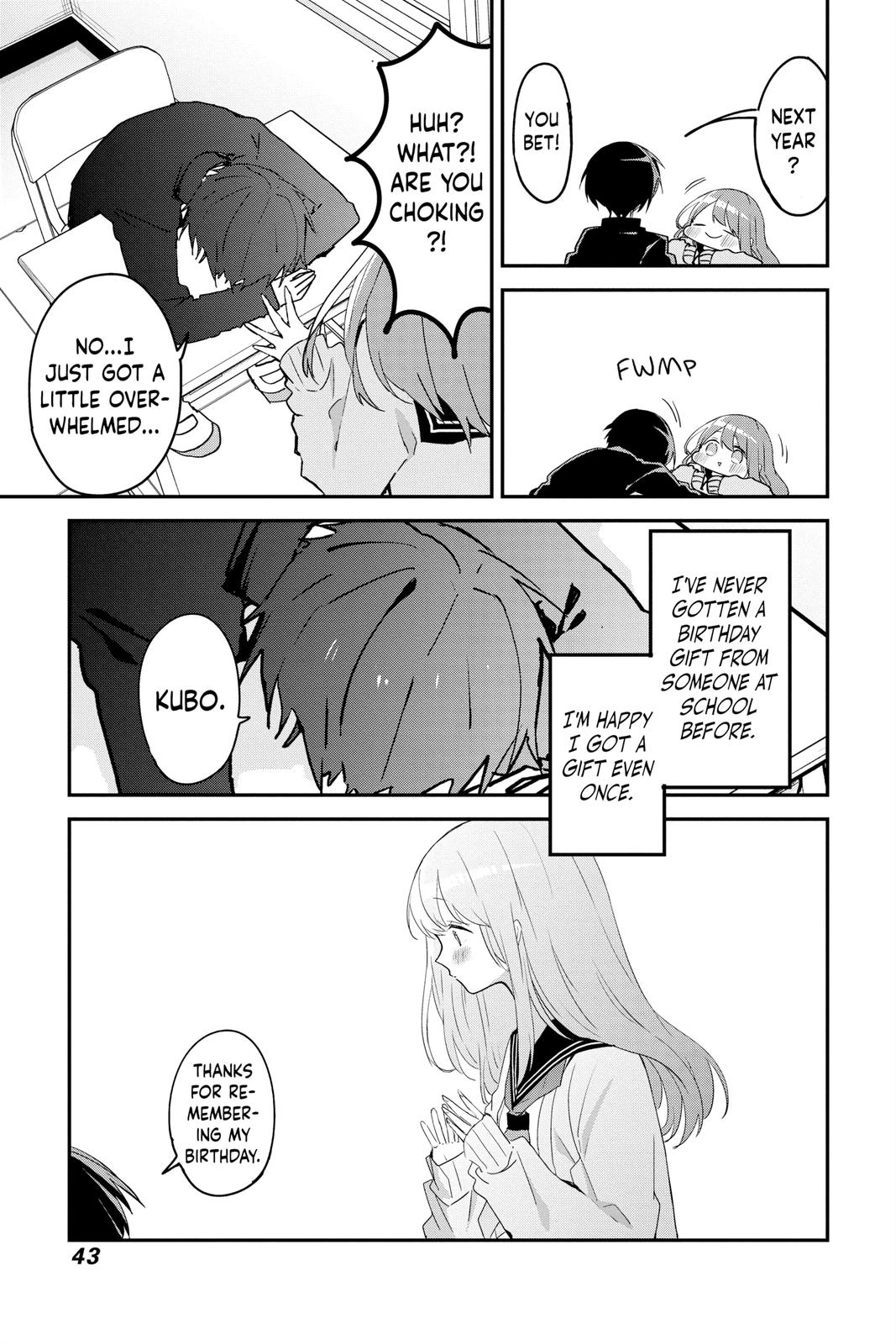 Kubo Won't Let Me Be Invisible Chapter 47 - Page 11