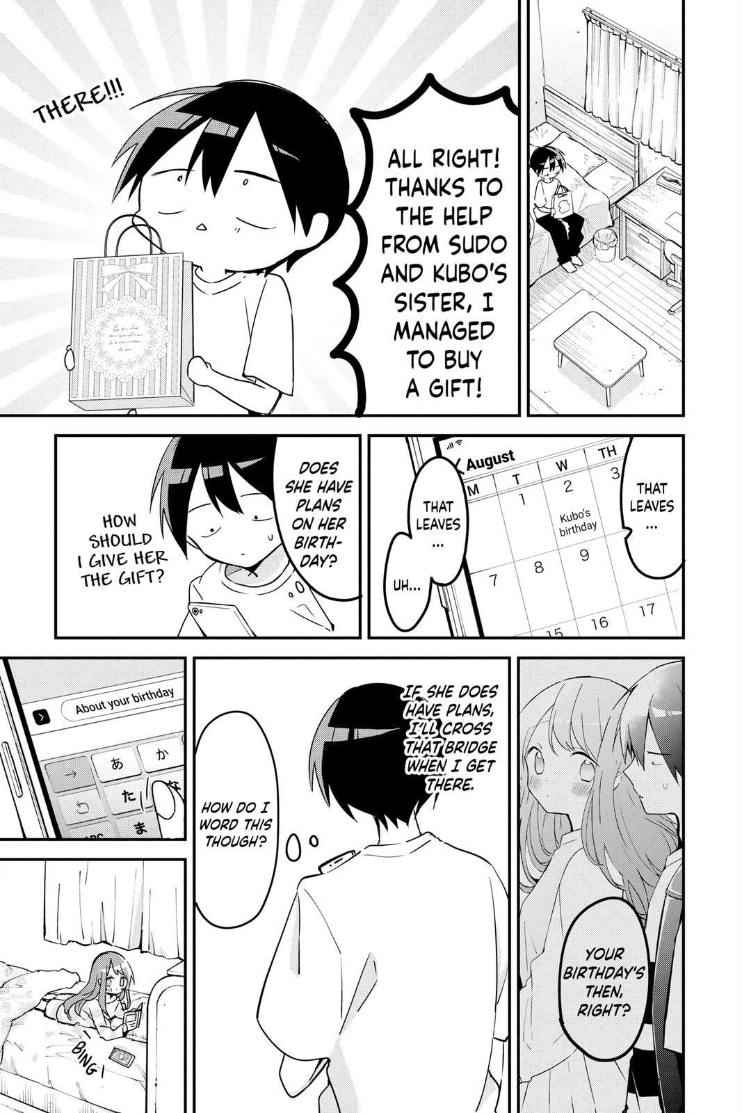 Kubo Won't Let Me Be Invisible Chapter 90 - Page 11