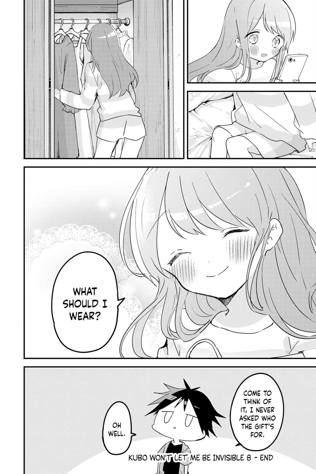 Kubo Won't Let Me Be Invisible Chapter 90 - Page 12