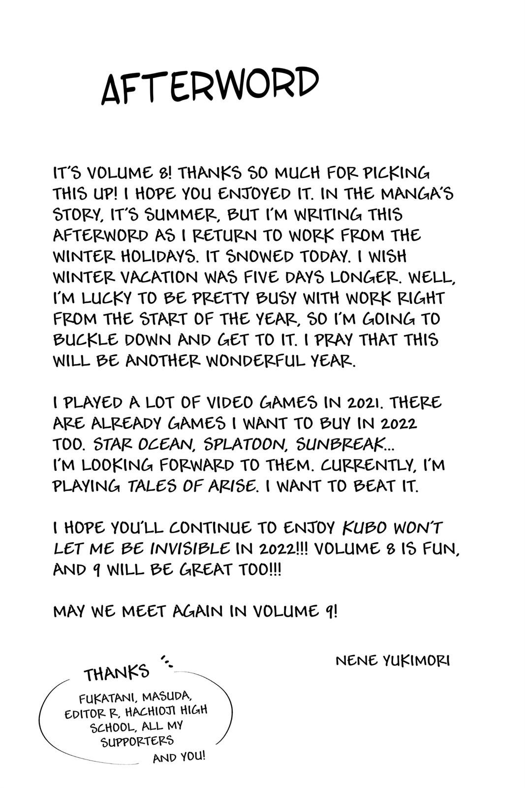 Kubo Won't Let Me Be Invisible Chapter 90 - Page 17