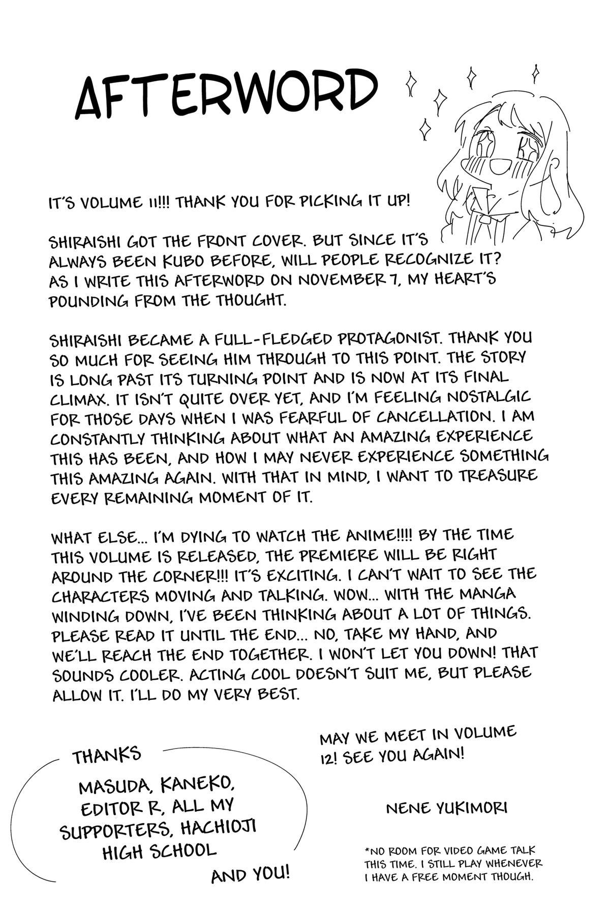 Kubo Won't Let Me Be Invisible Chapter 129 - Page 17