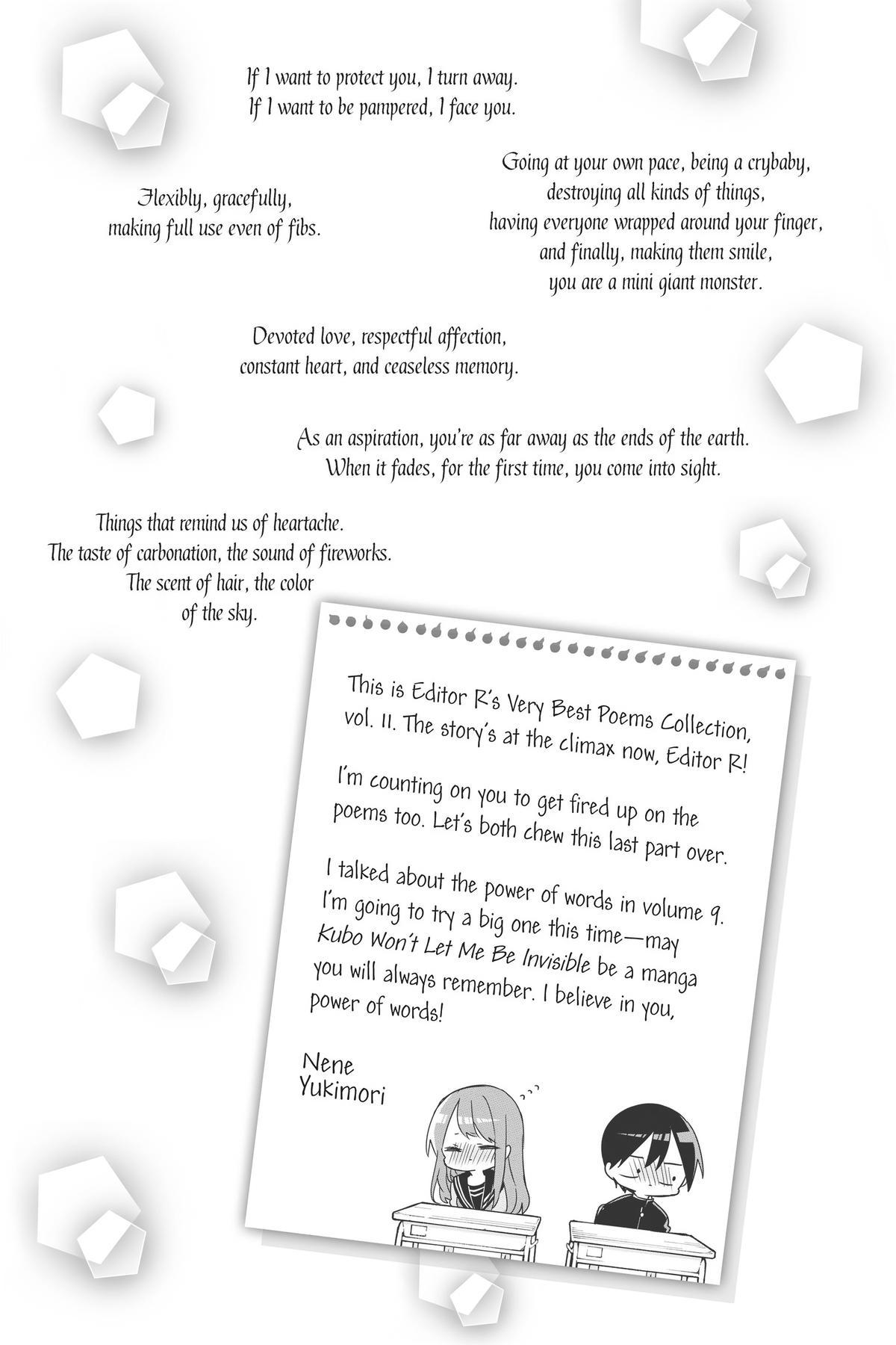 Kubo Won't Let Me Be Invisible Chapter 129 - Page 19