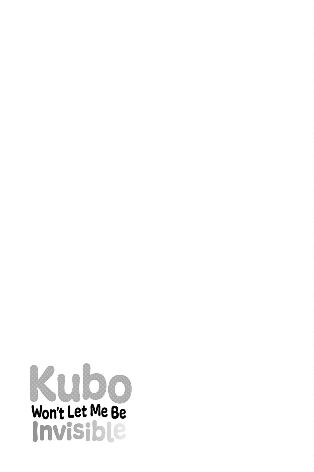 Kubo Won't Let Me Be Invisible Chapter 32.5 - Page 7