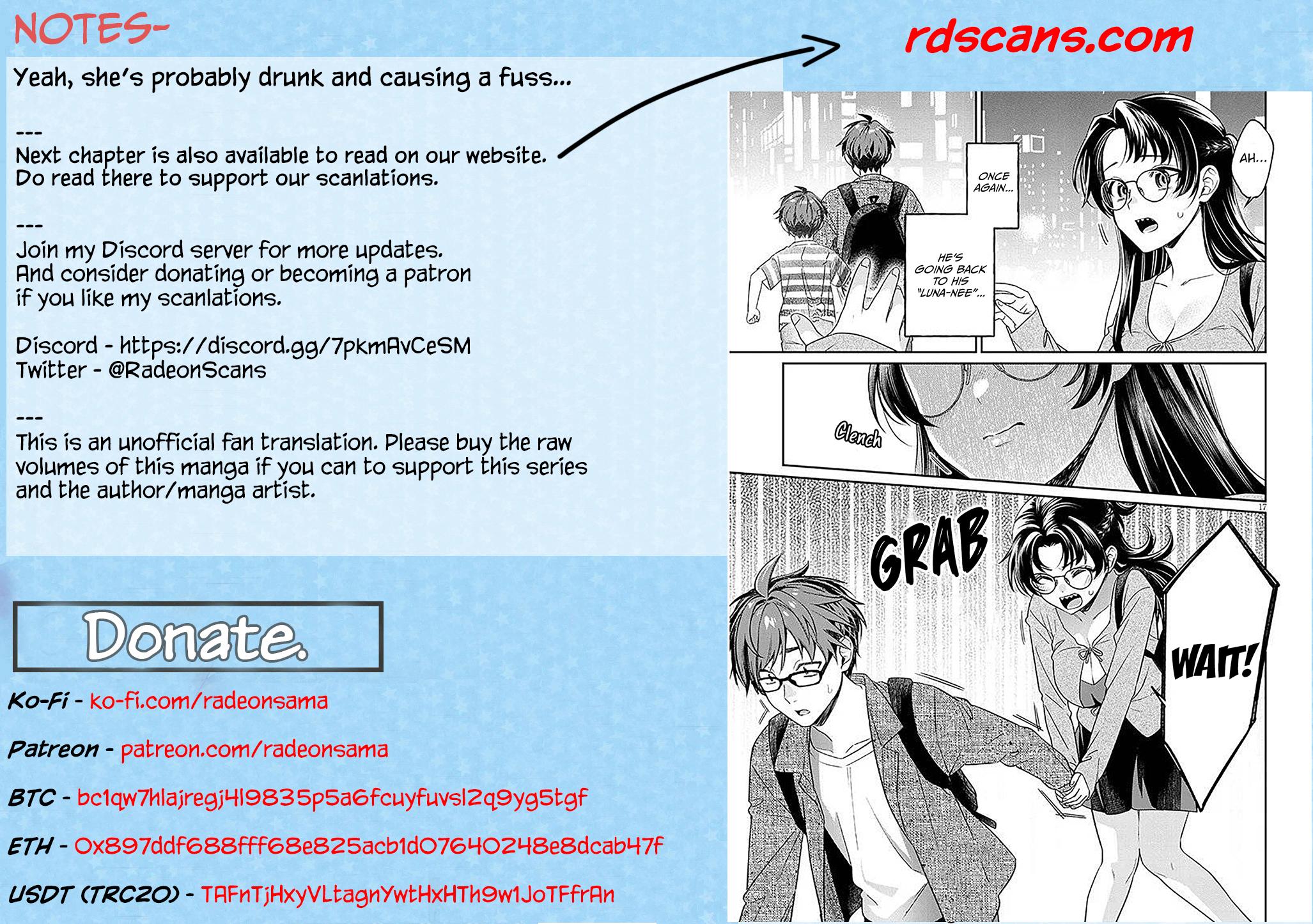 Kuse Tsuyo Kanojo wa Toko ni Izanau Chapter 18.1 - Page 17