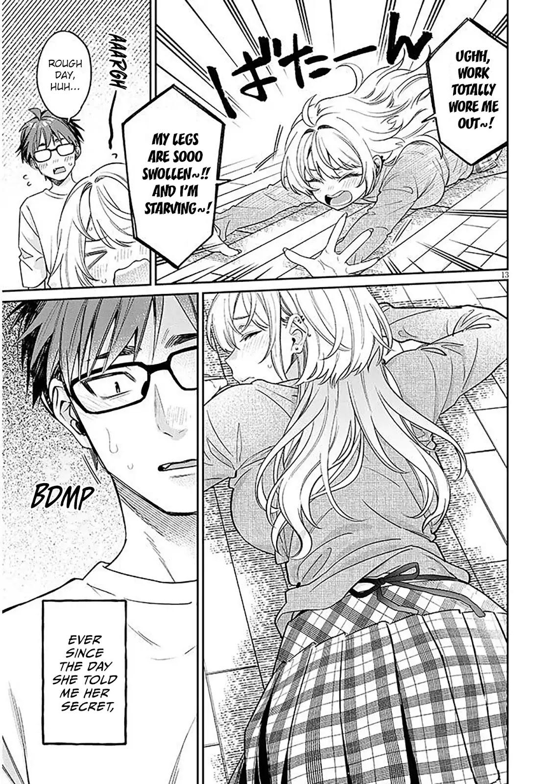 Kuse Tsuyo Kanojo wa Toko ni Izanau Chapter 19.1 - Page 13