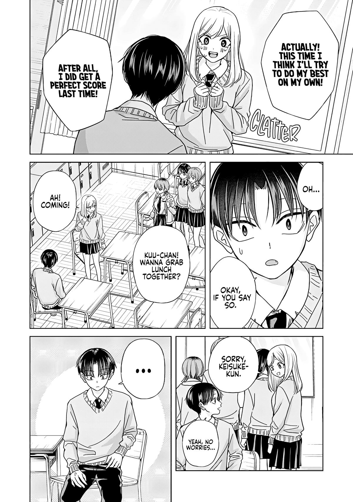 Kusunoki's Flunking Her High School Glow-Up Chapter 46 - Page 6