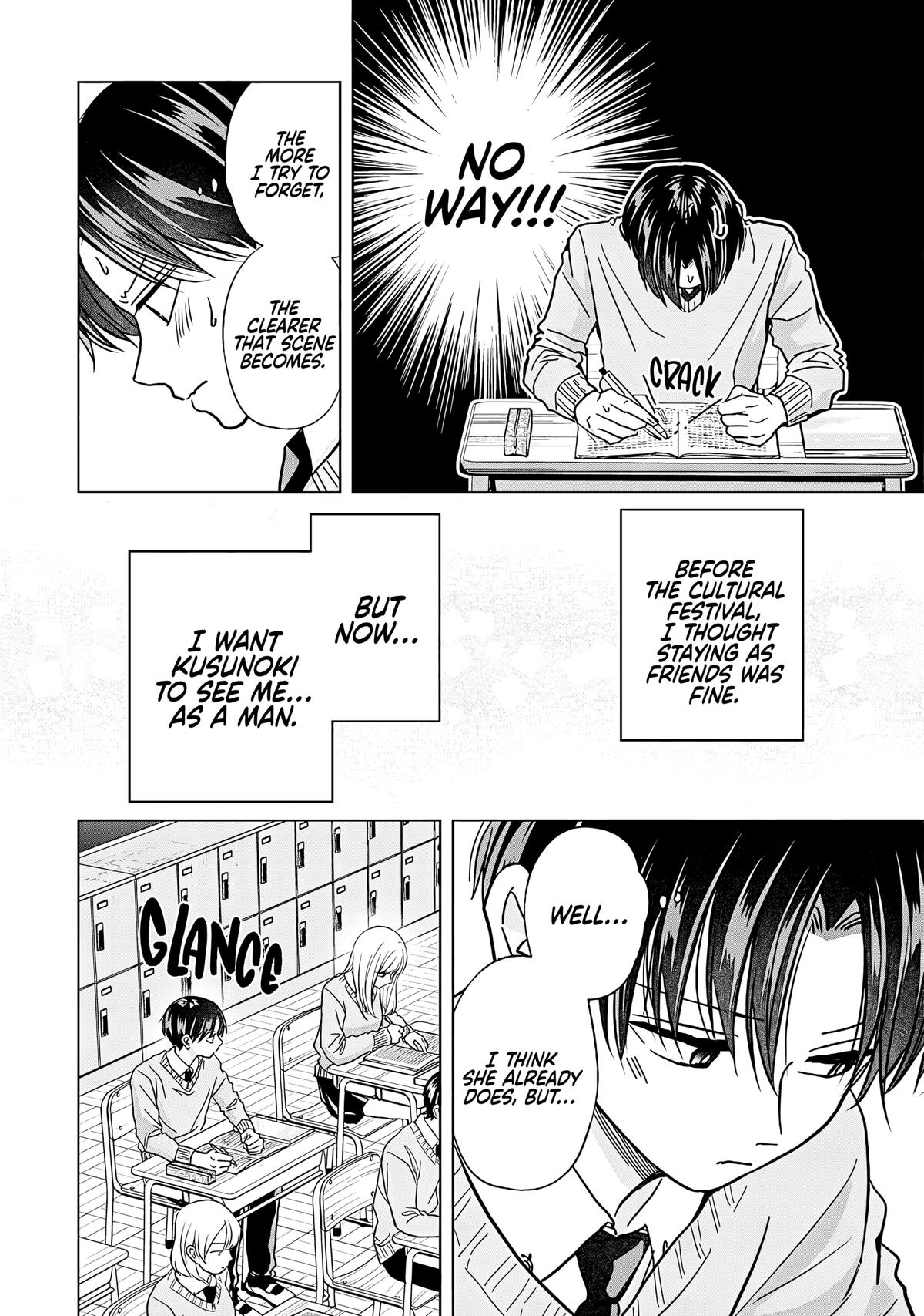 Kusunoki's Flunking Her High School Glow-Up Chapter 47 - Page 4