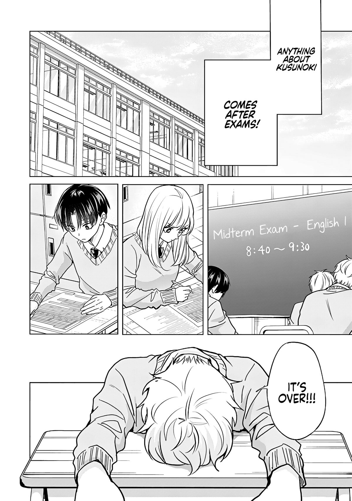 Kusunoki's Flunking Her High School Glow-Up Chapter 47 - Page 6