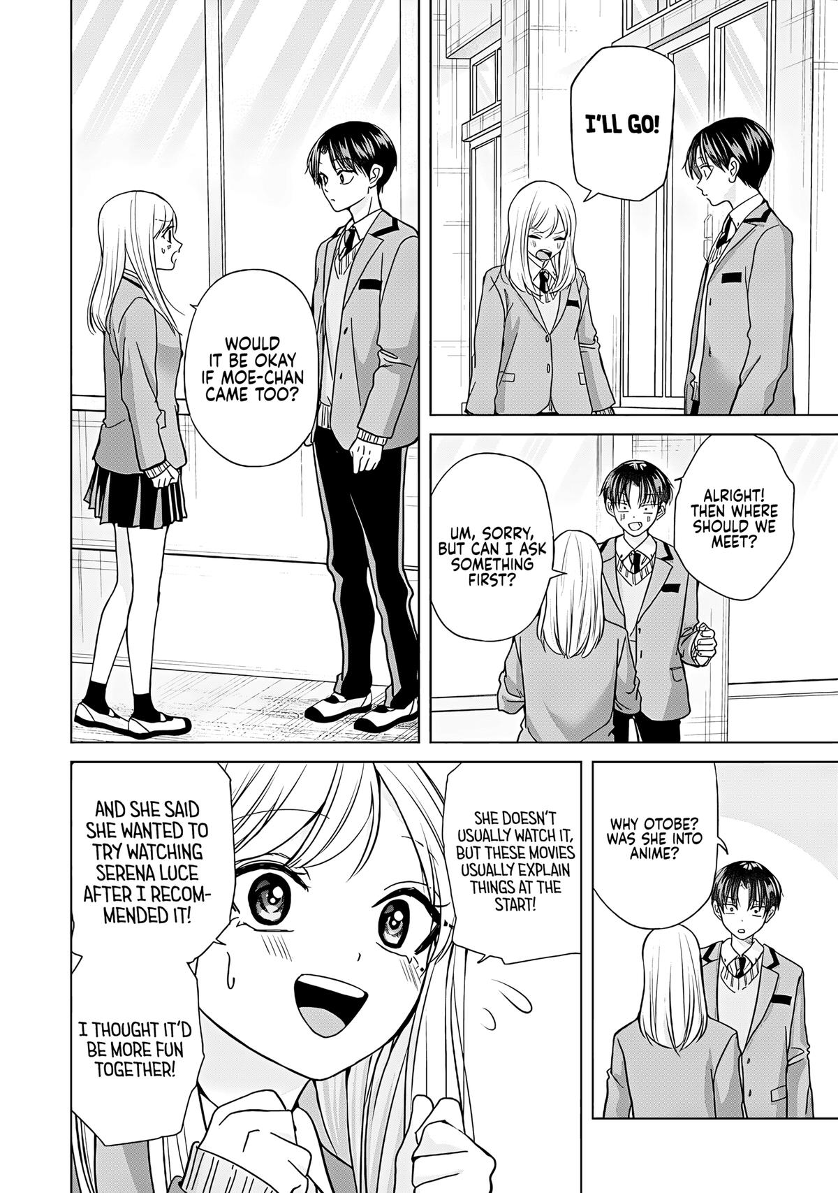 Kusunoki's Flunking Her High School Glow-Up Chapter 47 - Page 12