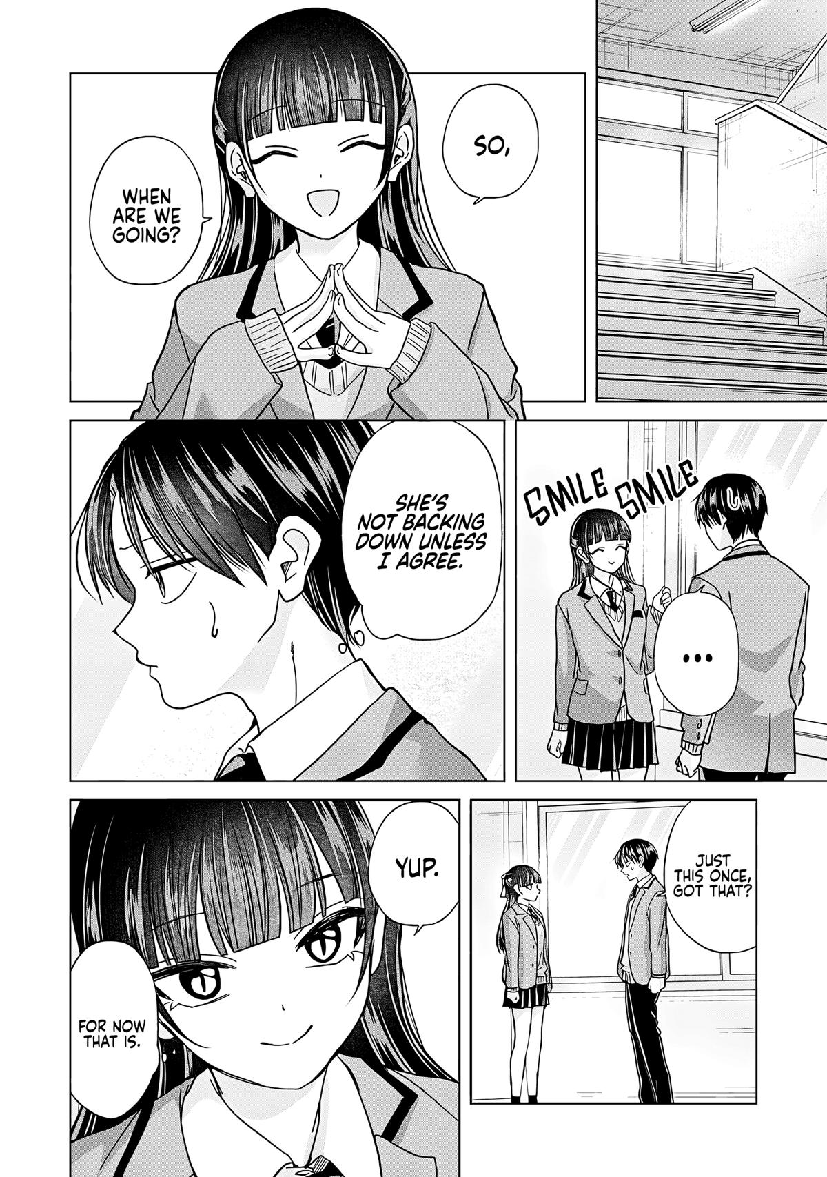 Kusunoki's Flunking Her High School Glow-Up Chapter 47 - Page 16